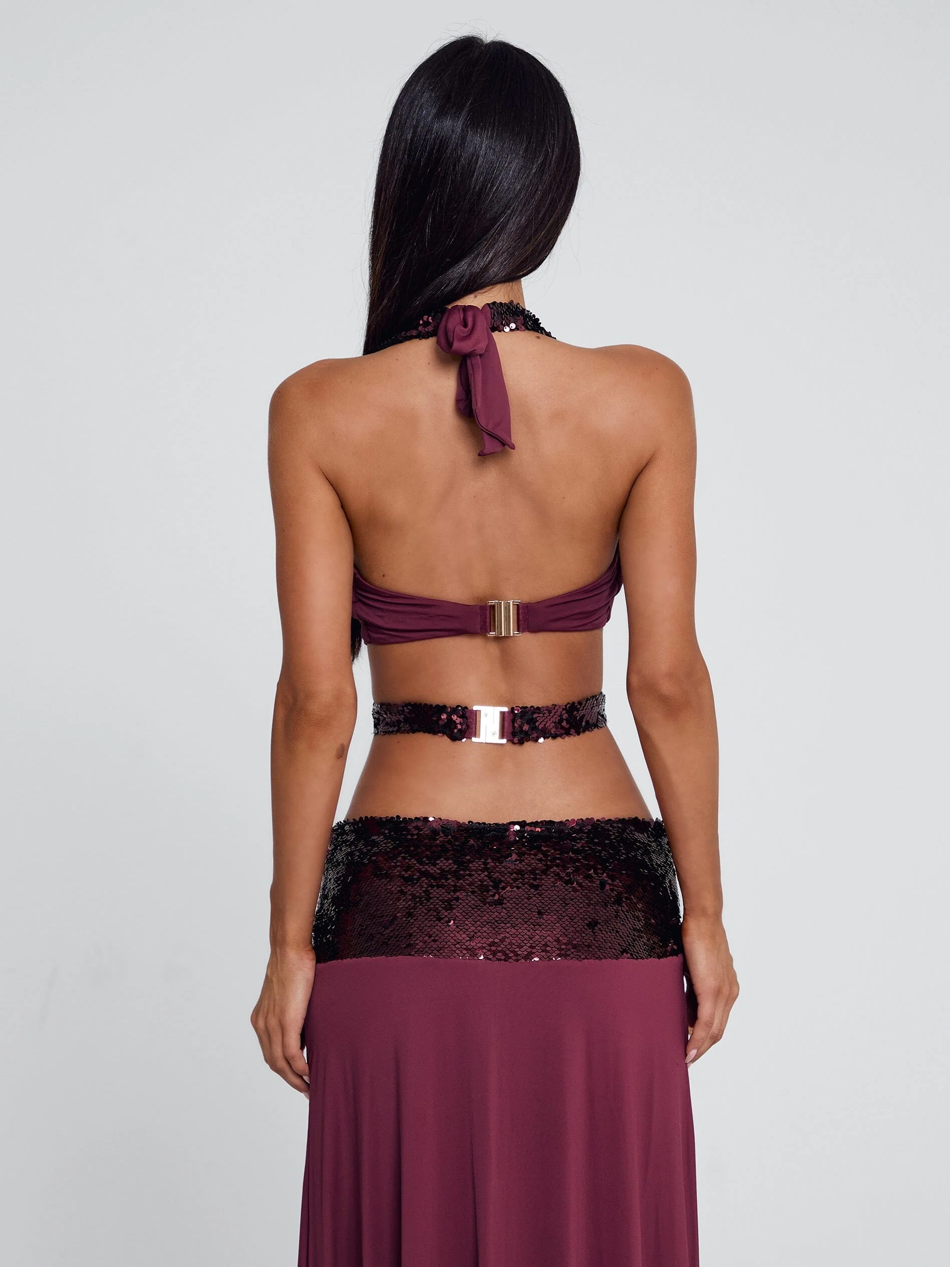 ALUNA TOP BURGUNDY - Image 8