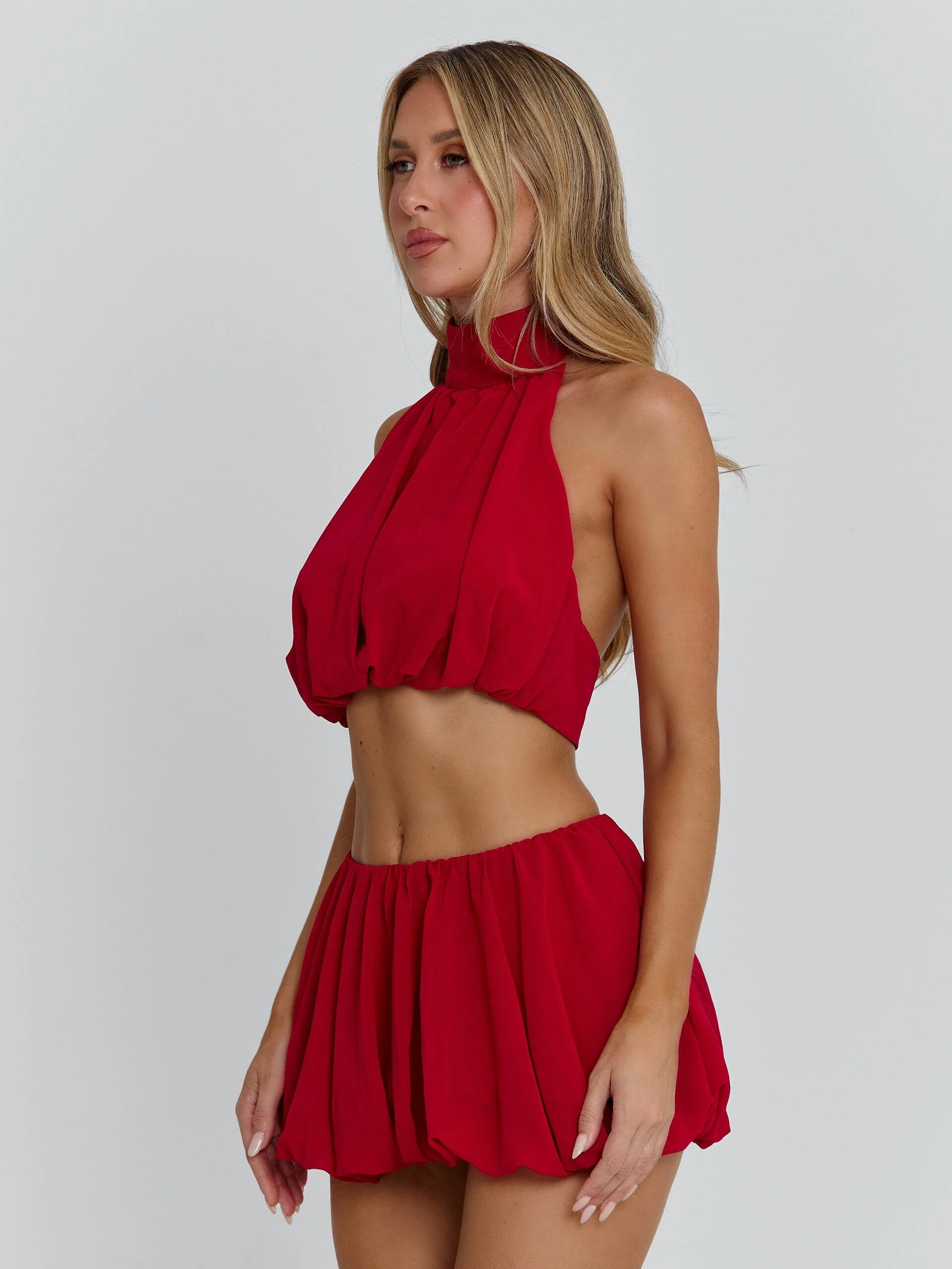 ANAHI TOP RED - Image 3
