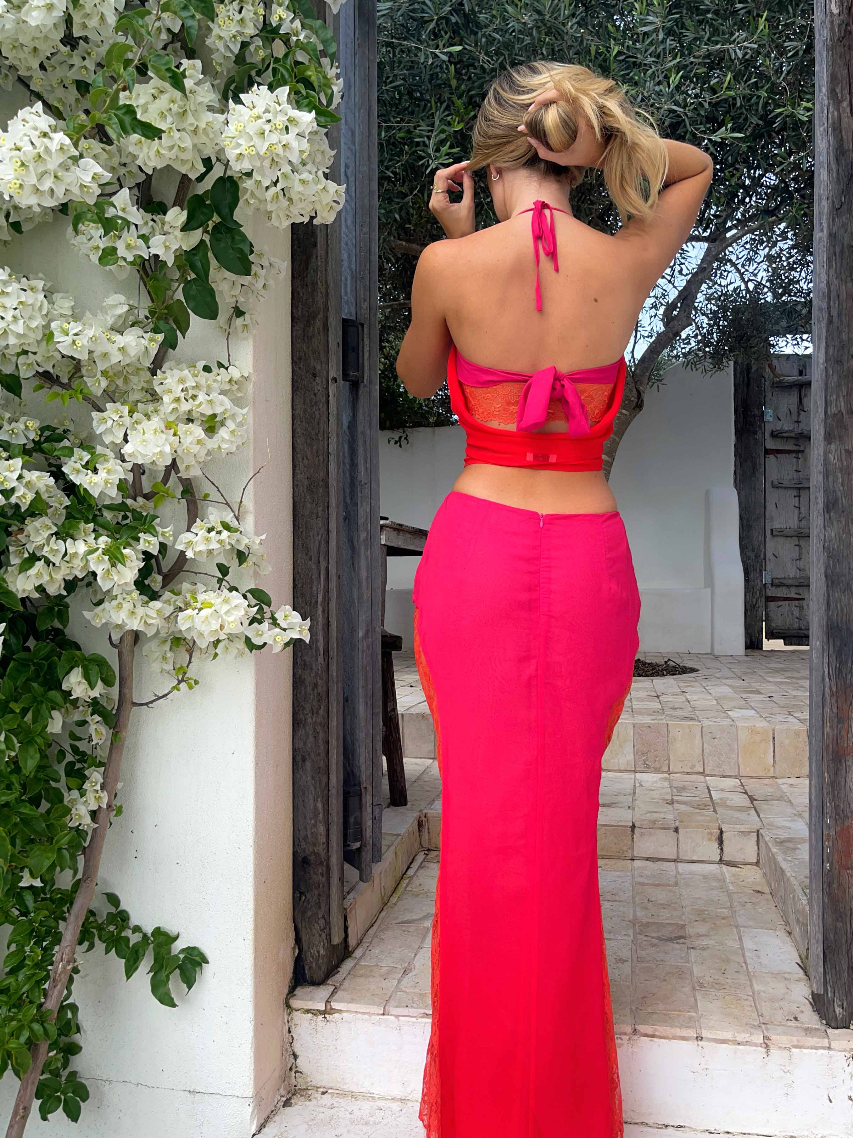ANISTON MAXI SKIRT OMBRE - Image 5