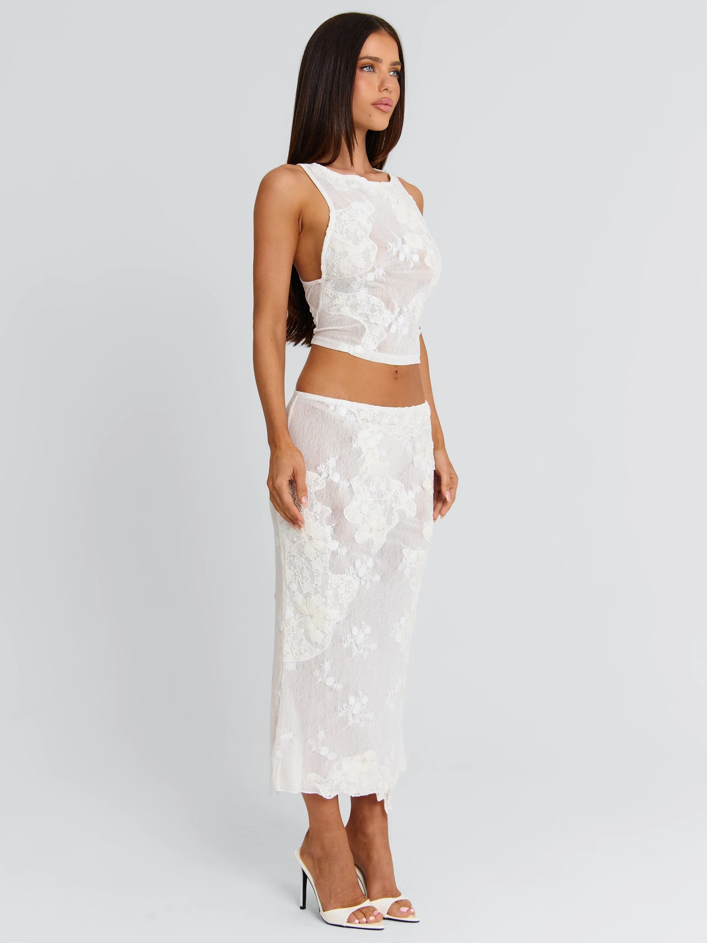 ANTONELLA TOP WHITE - Image 4