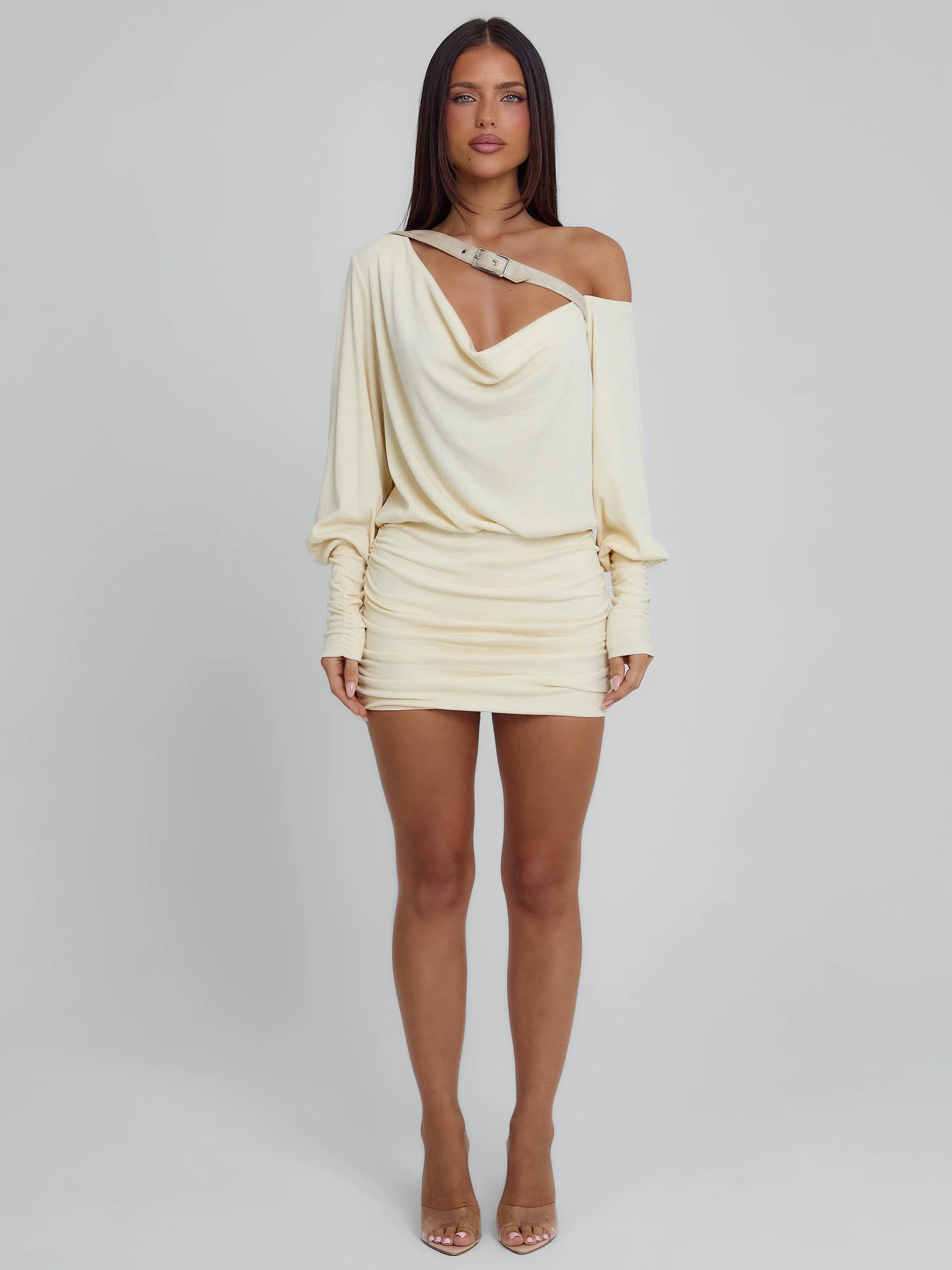 AZARI MINI DRESS CREAM - Image 2