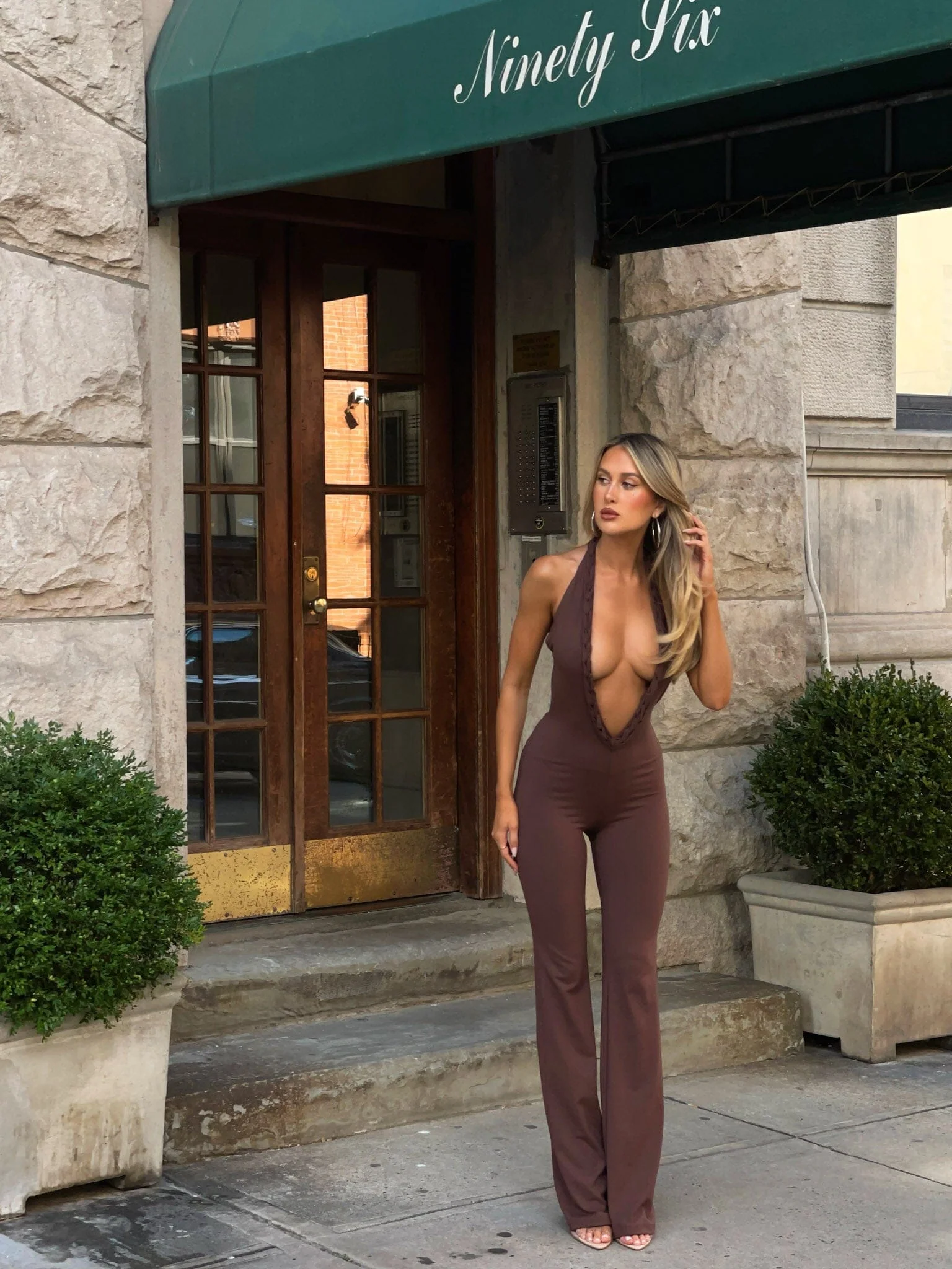 BLUEBELL JUMPSUIT CHOCOLATE - Image 4