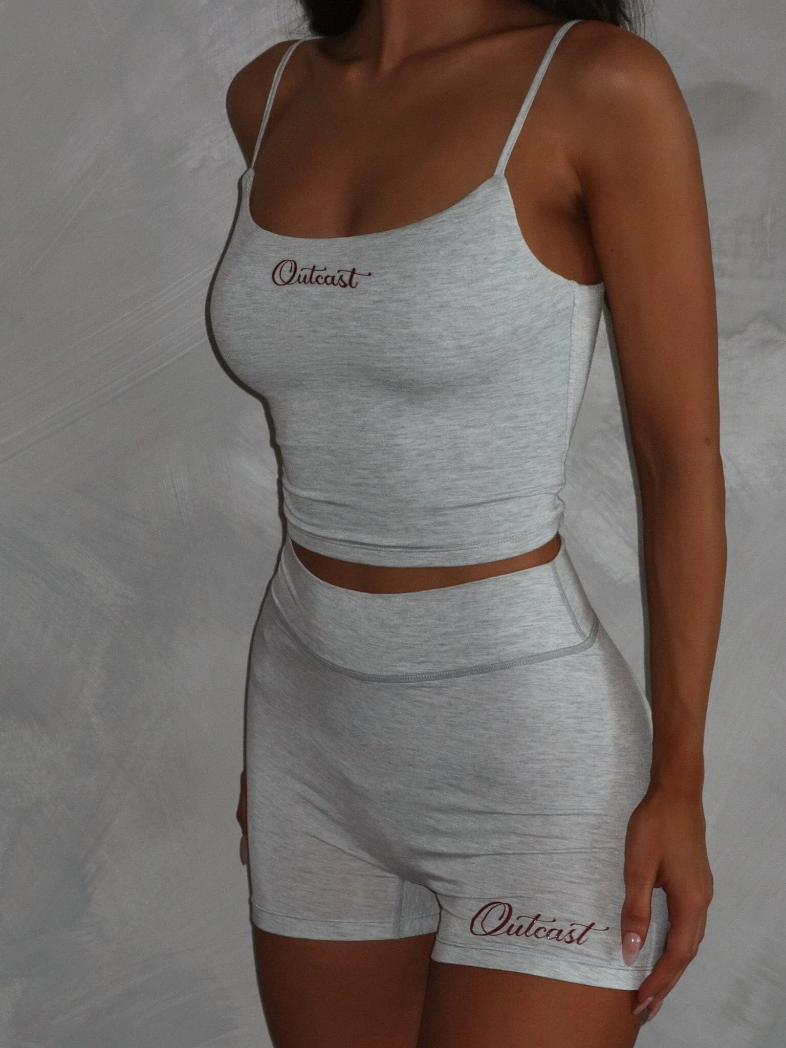 BRAXTON BIKE SHORTS GREY - Image 3