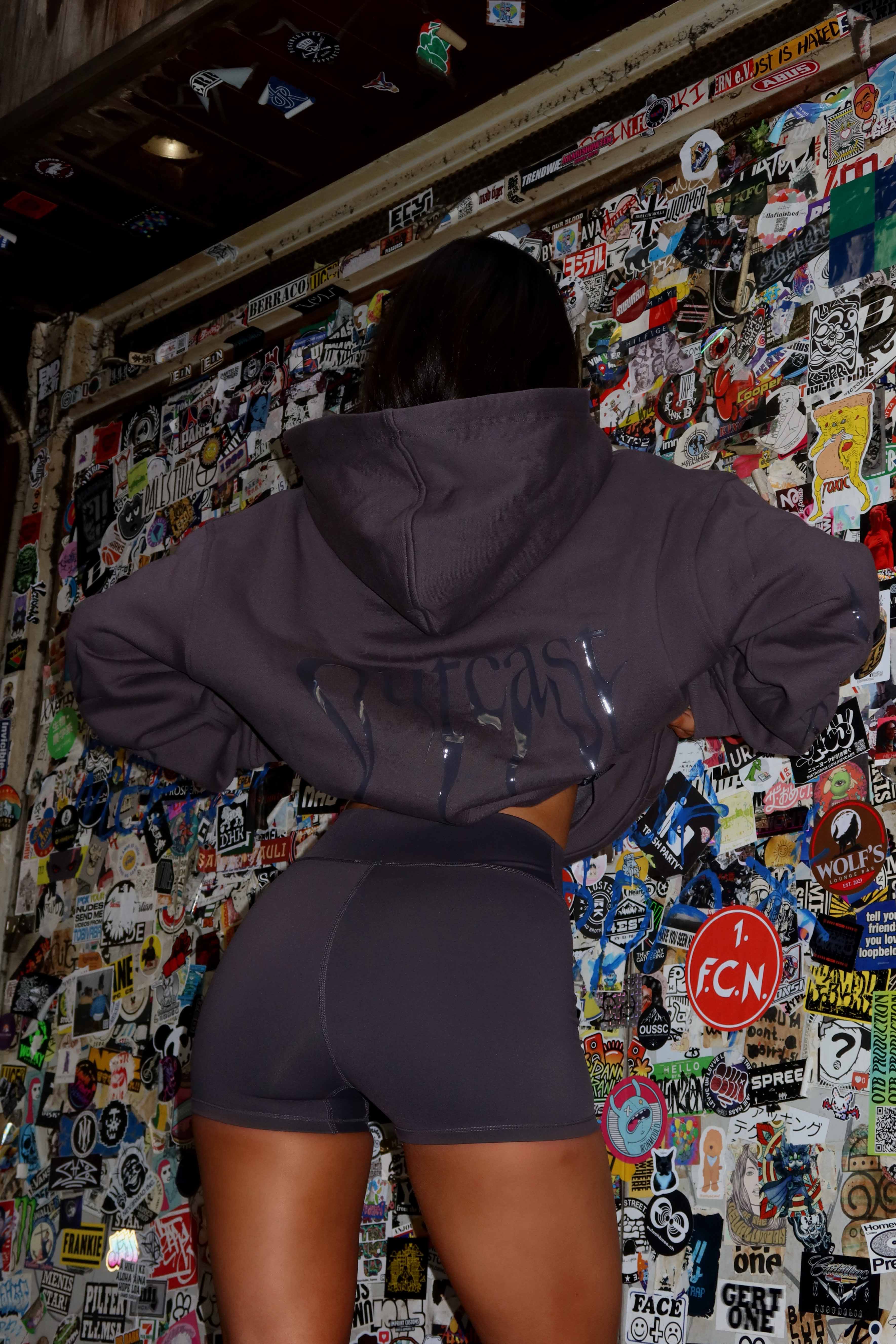 BRAXTON BIKE SHORTS SLATE GREY - Image 7