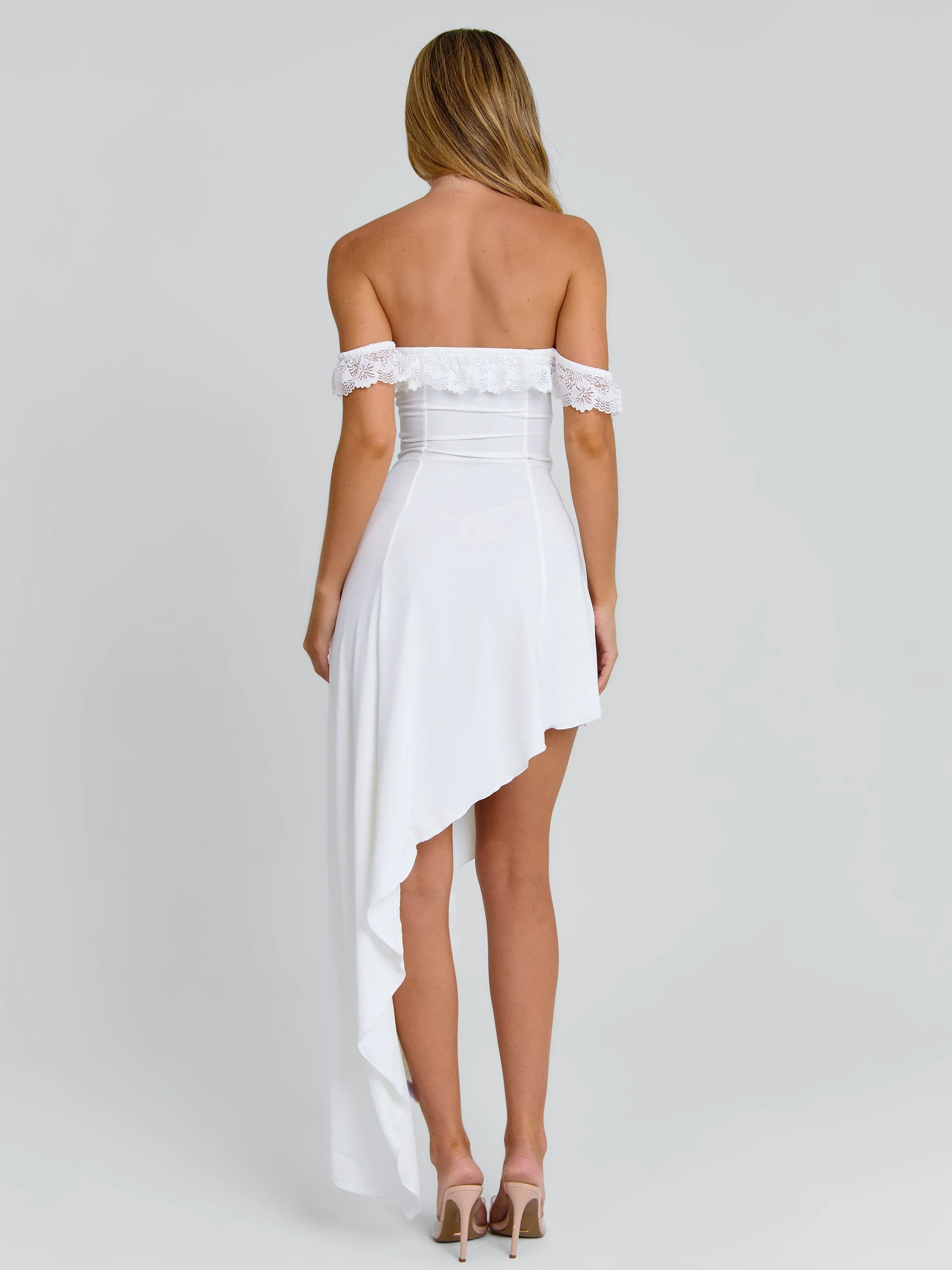 BRISA MAXI DRESS WHITE - Image 6