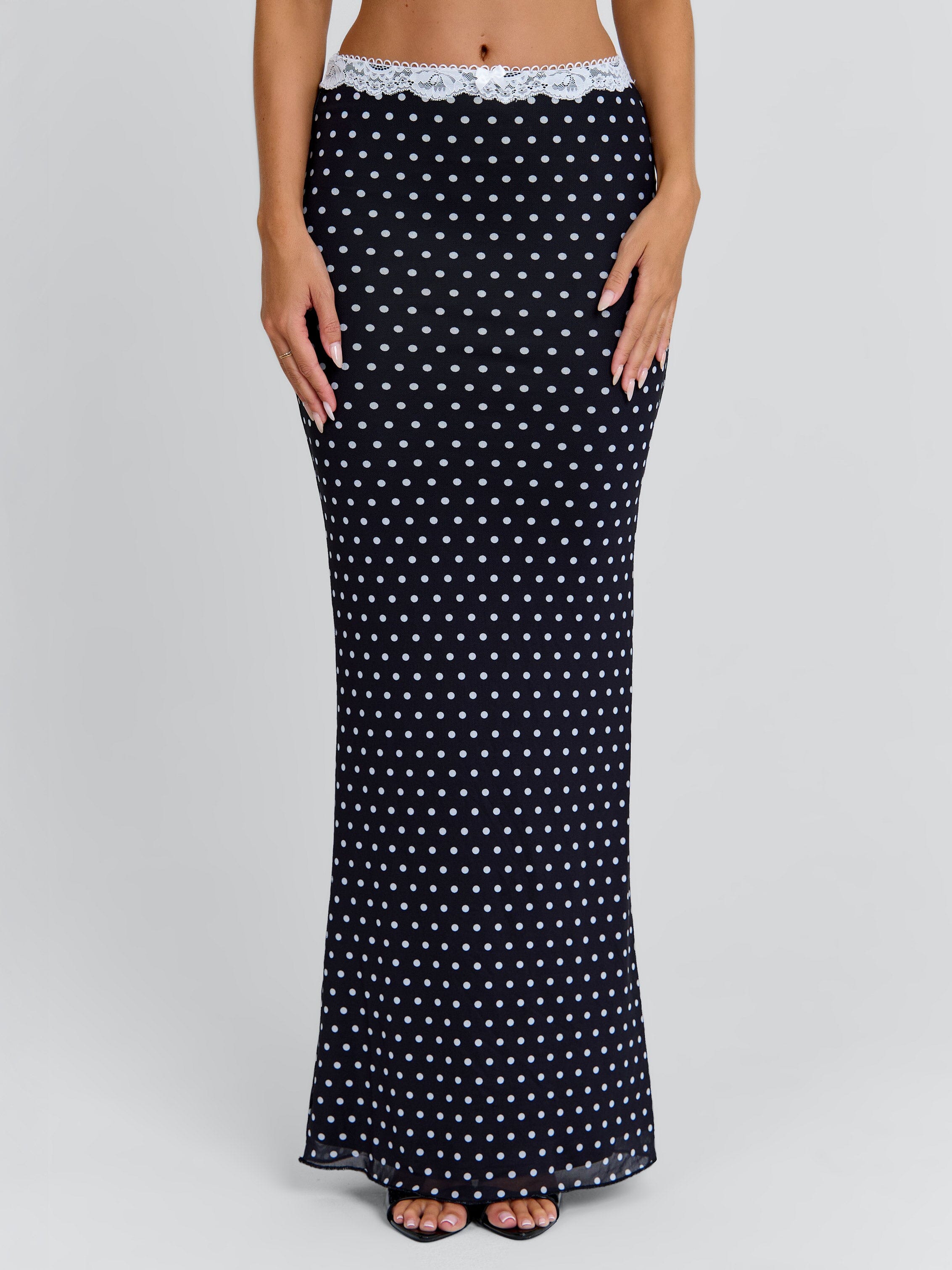CALI MAXI SKIRT POLKA DOT - Image 4