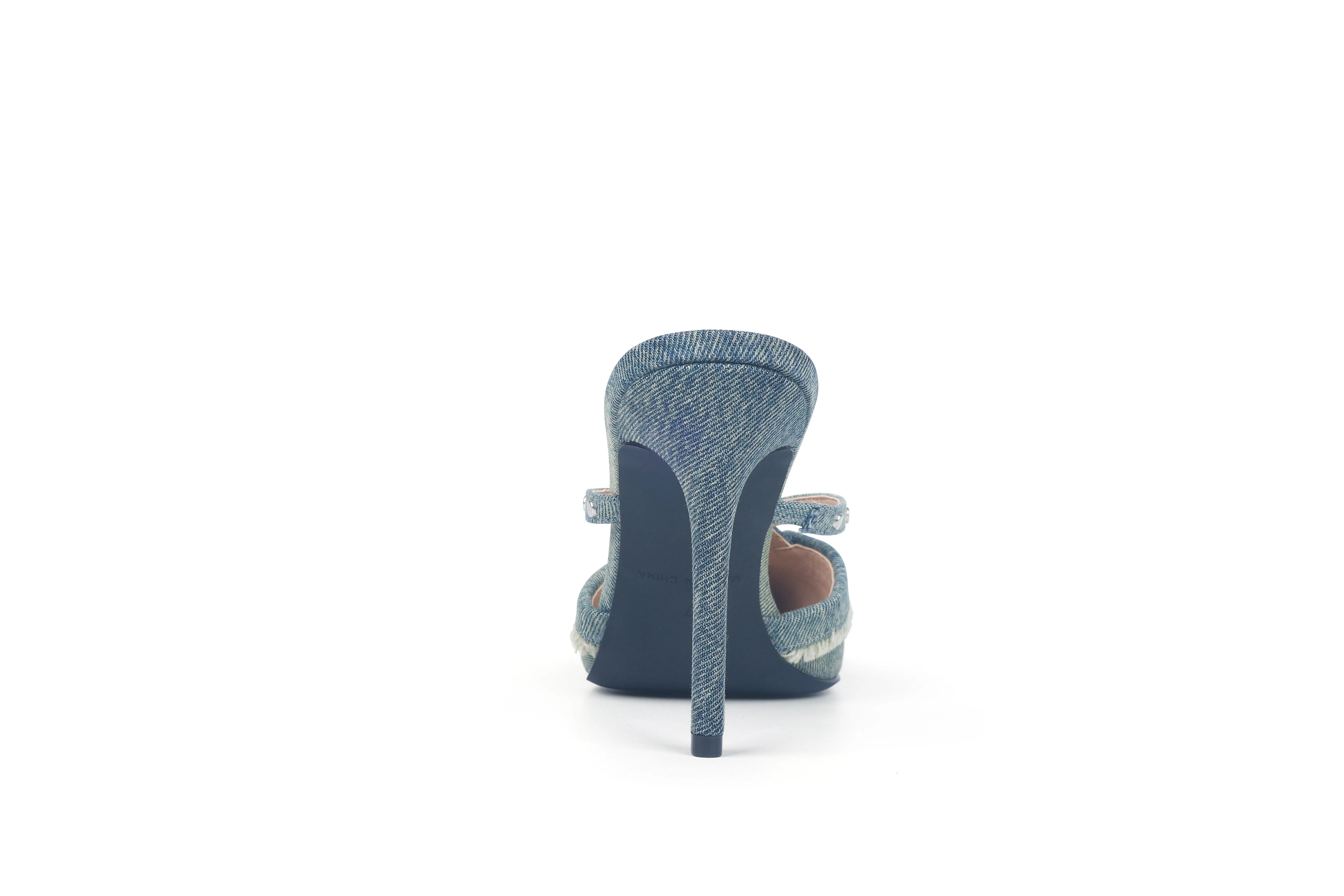 CINDY DENIM HEELS - Image 10