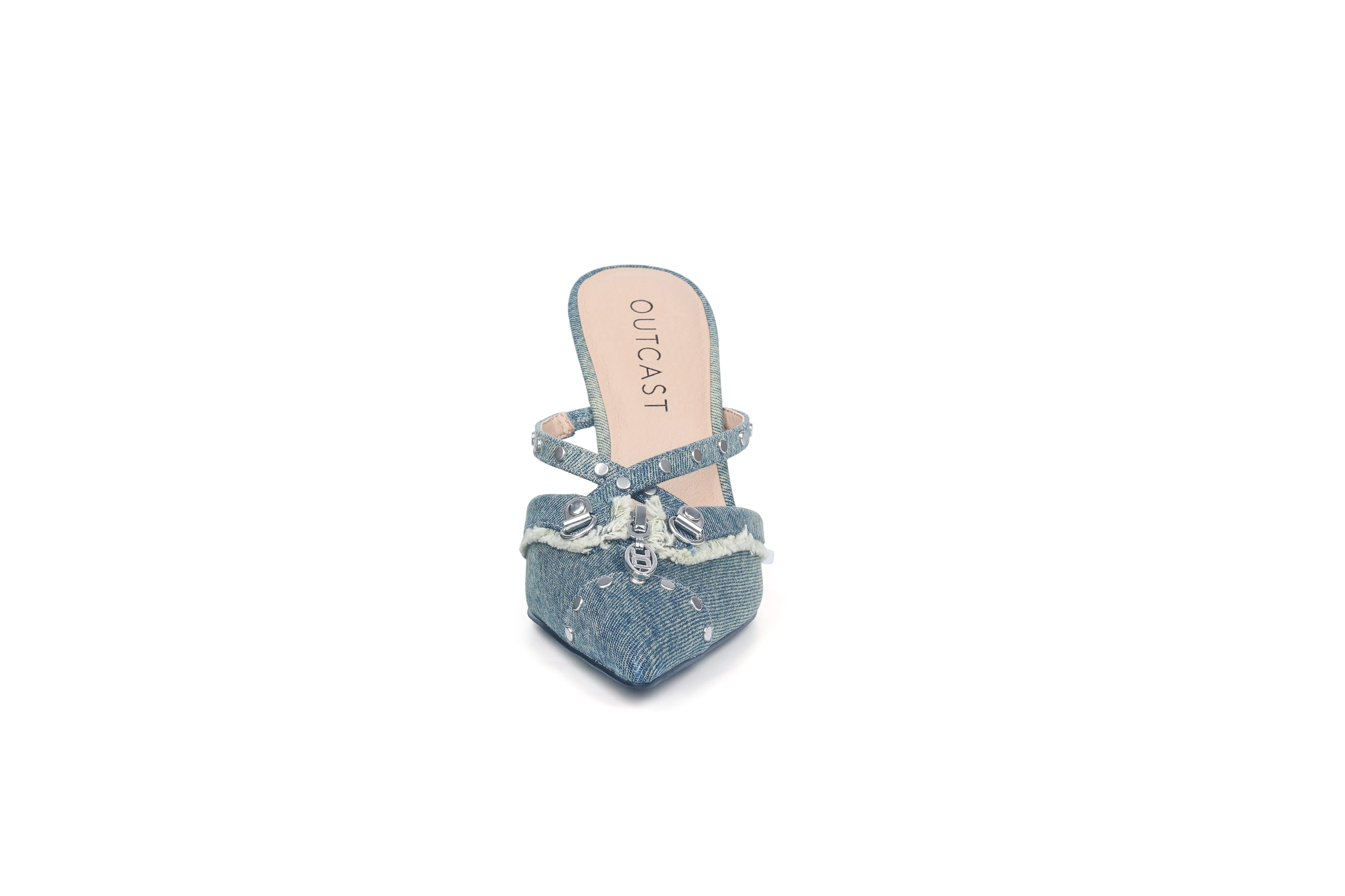 CINDY DENIM HEELS - Image 4