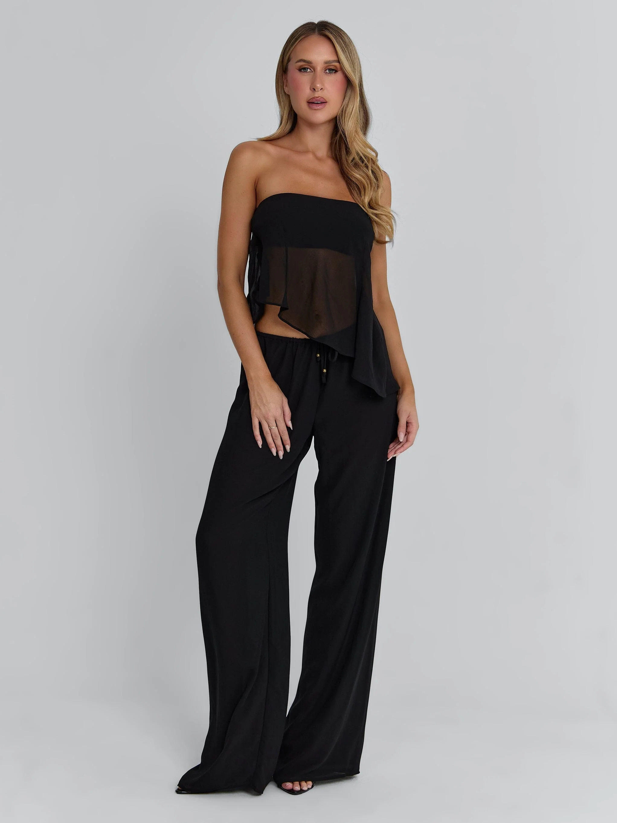 CLOVELLY PANTS BLACK - Image 3