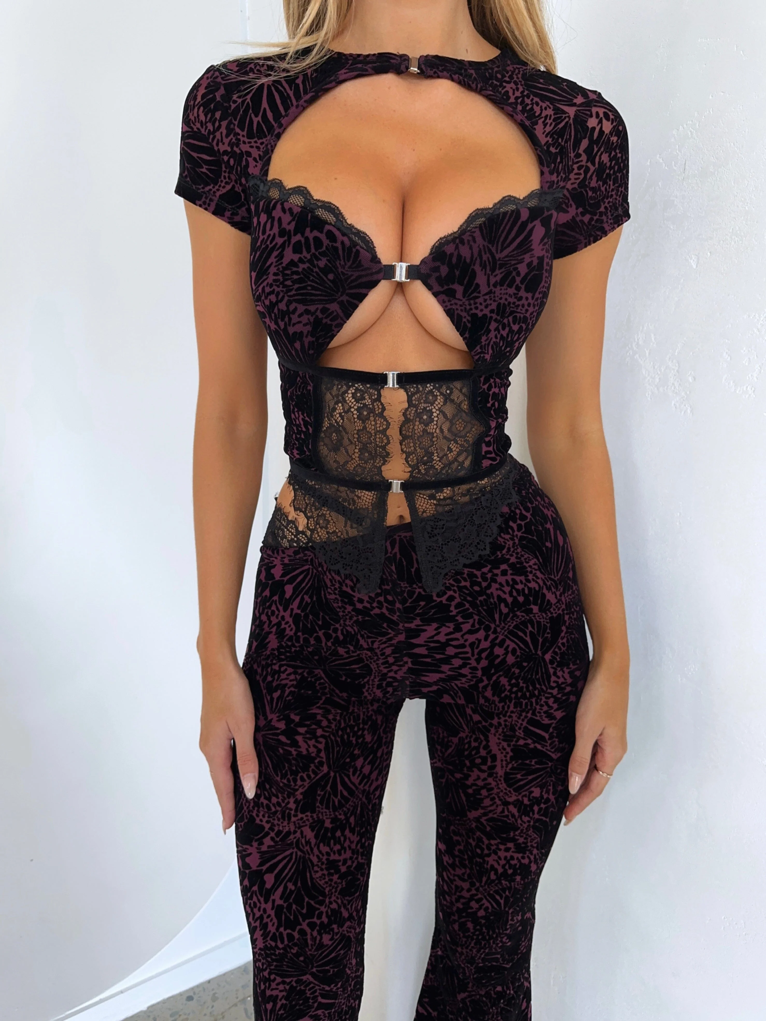 CORA PANTS PURPLE - Image 3