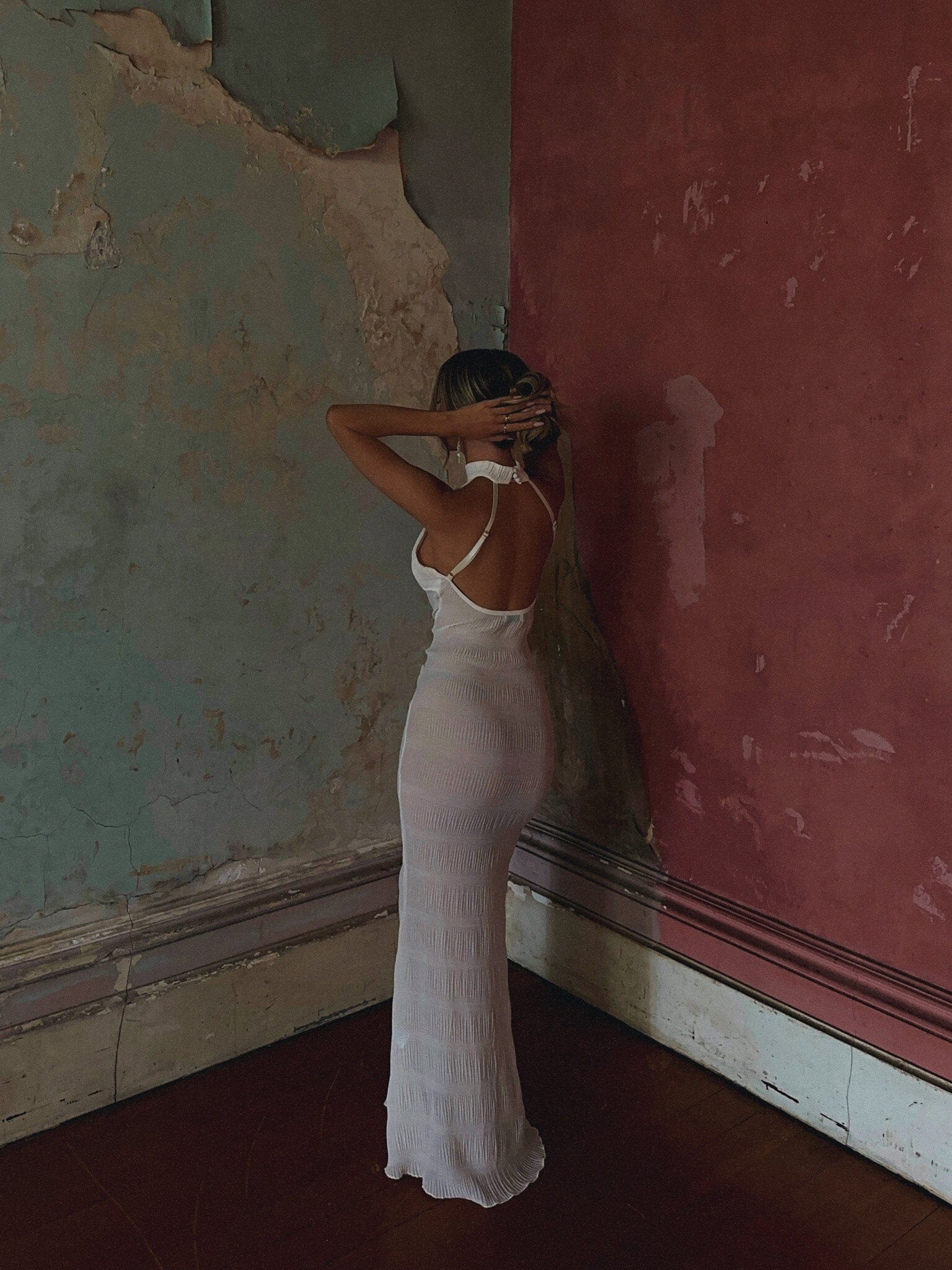 DIANA MAXI DRESS IVORY - Image 4