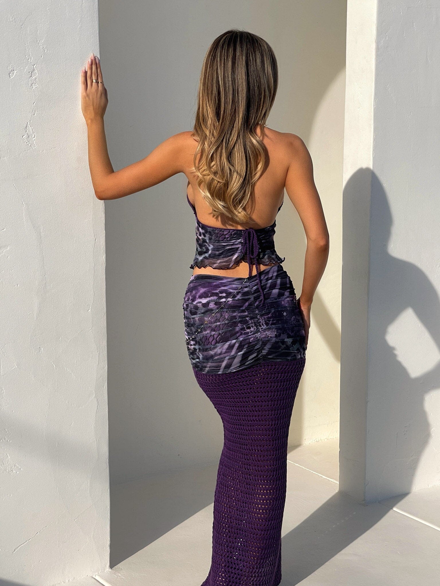 ESMEE MAXI SKIRT VIOLETTE - Image 10