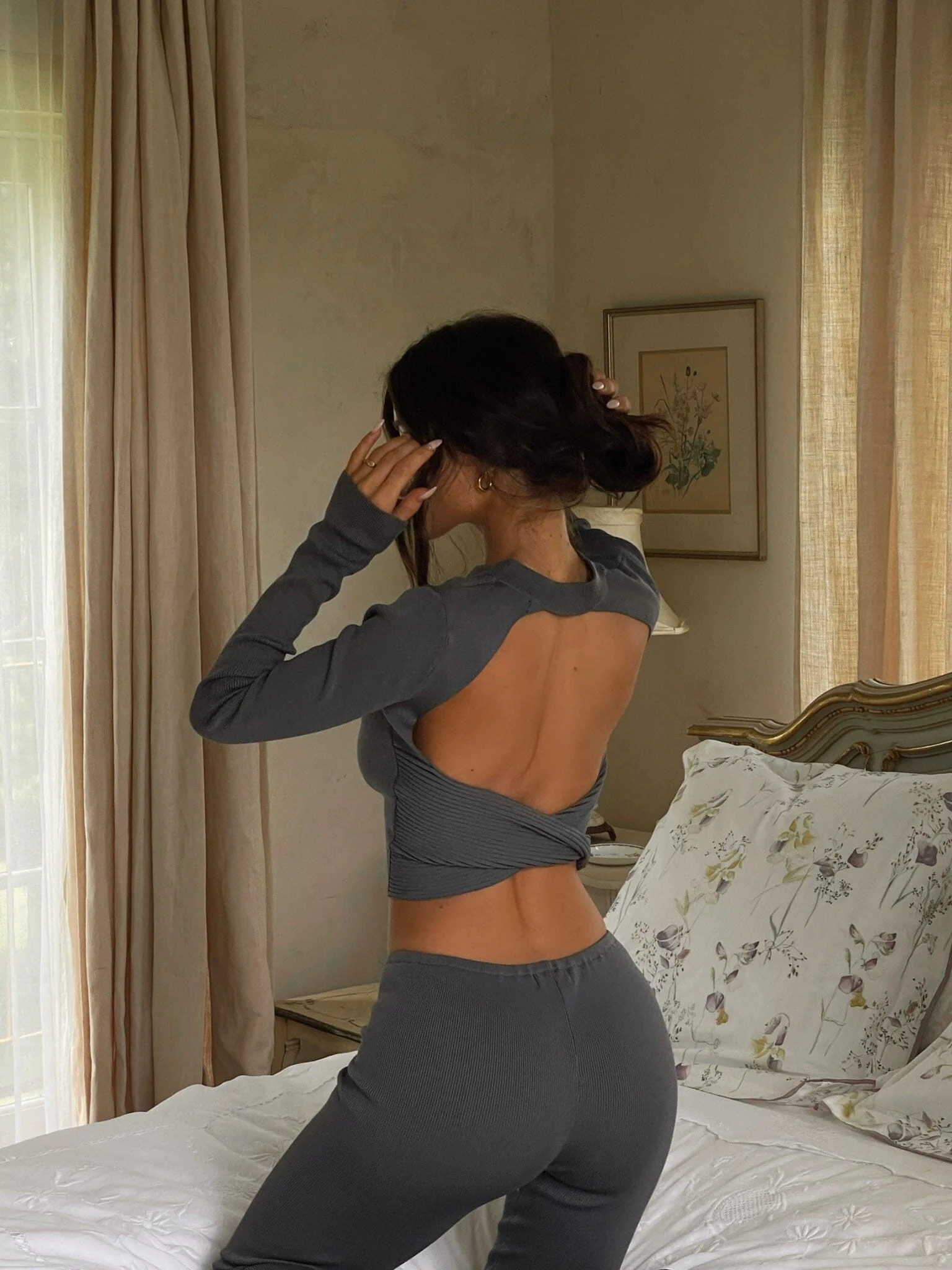 FREESIA PANT CHARCOAL - Image 5