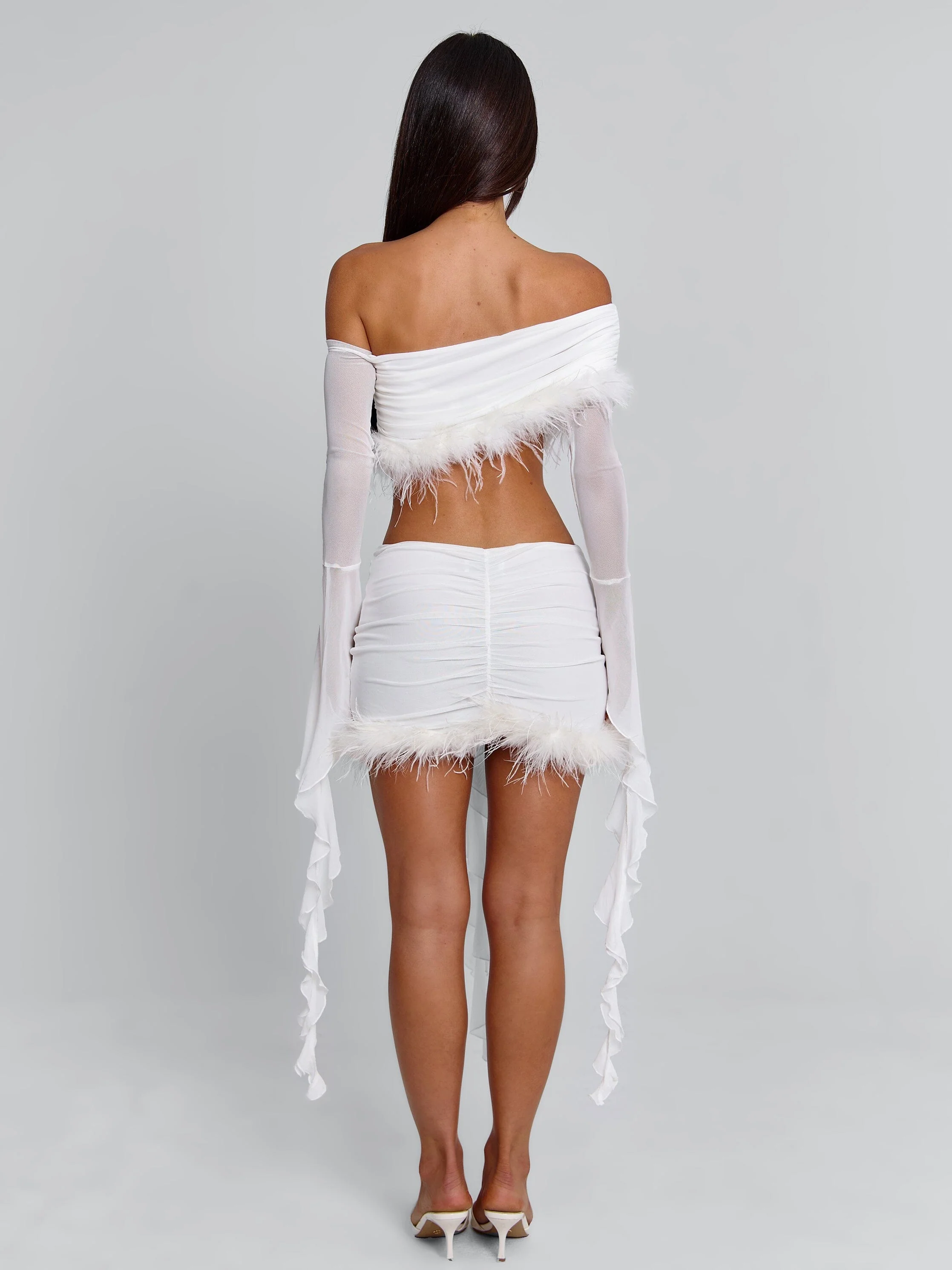 GILDA MINI SKIRT WHITE - Image 4