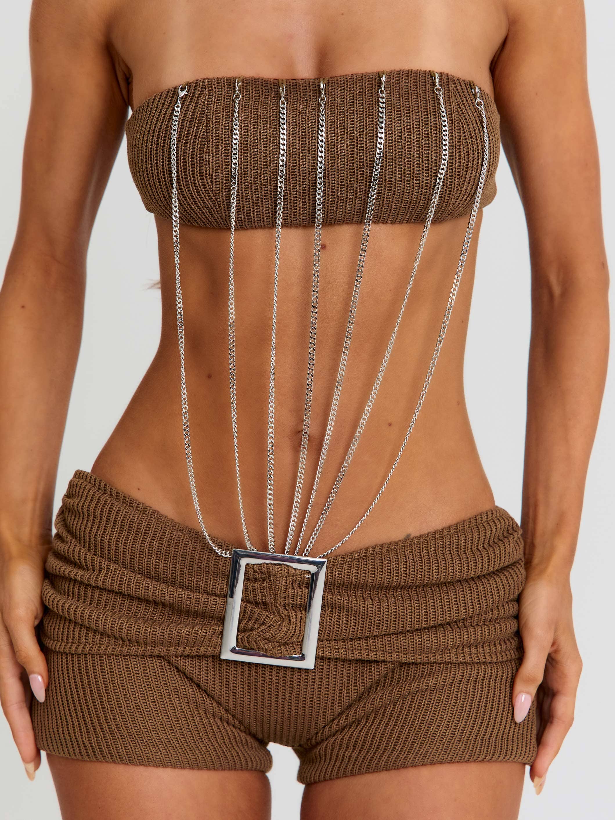 HOPE PLAYSUIT BROWN - Image 4