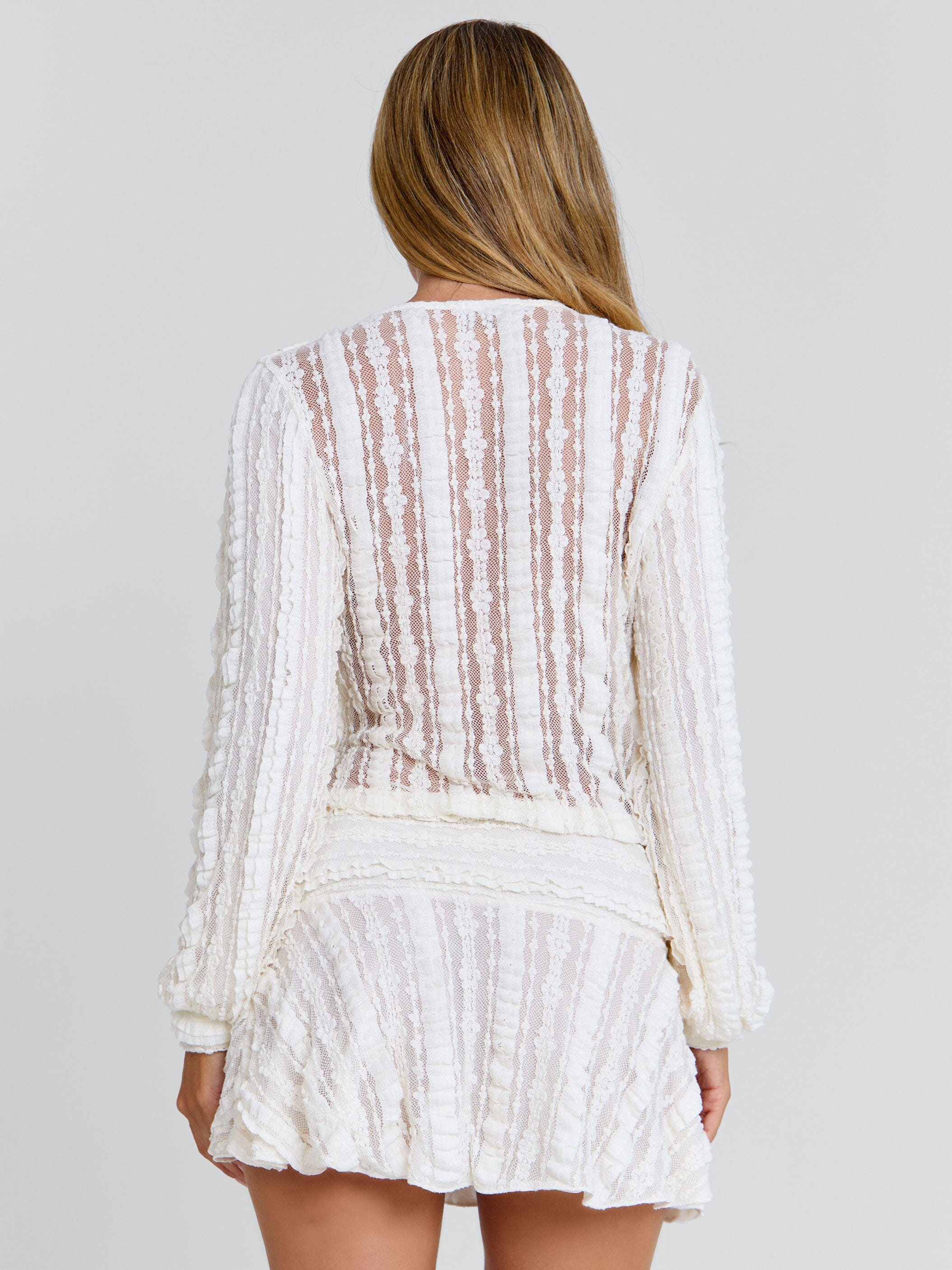 IZZY MINI DRESS CREAM - Image 5