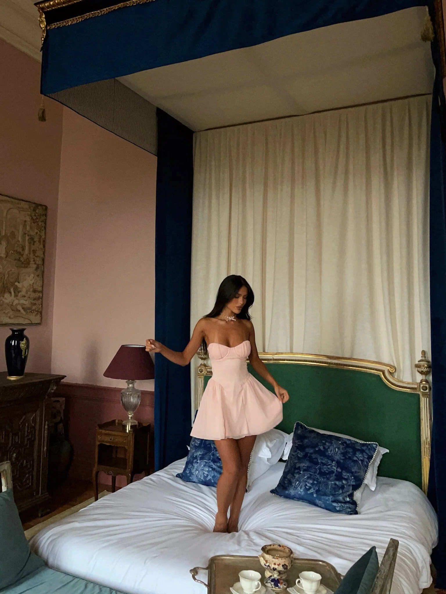 JAID MINI DRESS BABY PINK - Image 3