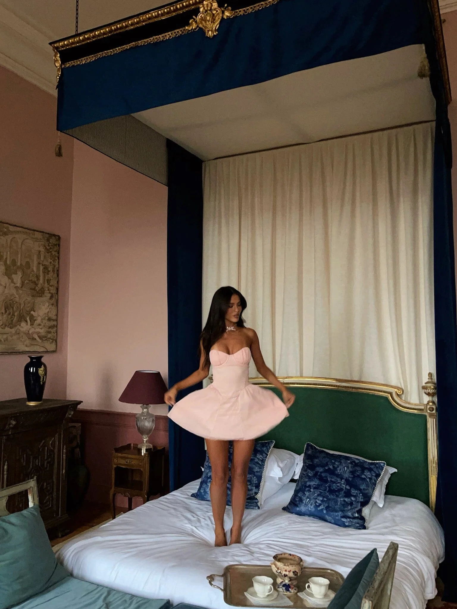 JAID MINI DRESS BABY PINK - Image 4