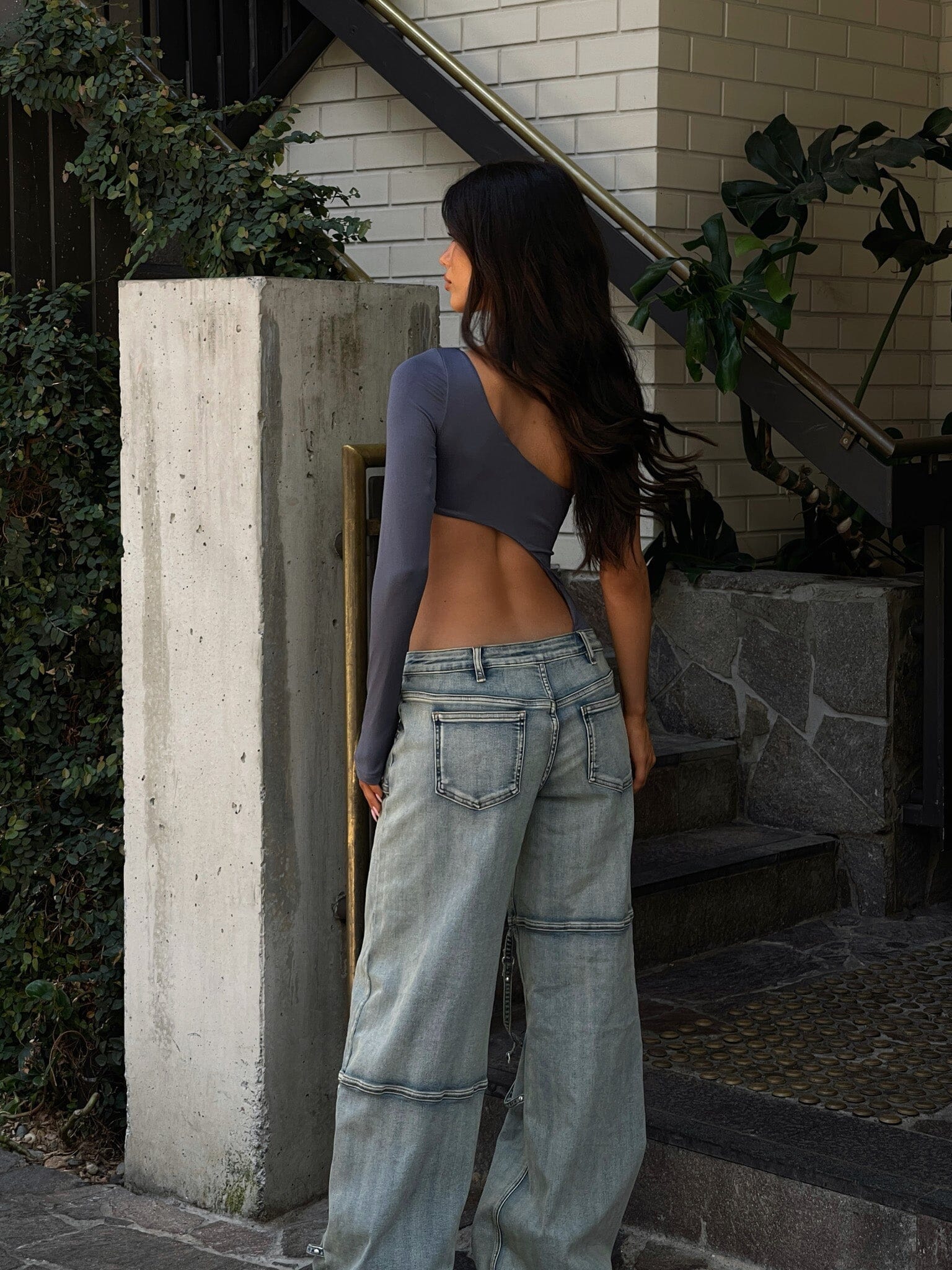 JEANETTE BODYSUIT STEEL GREY - Image 6