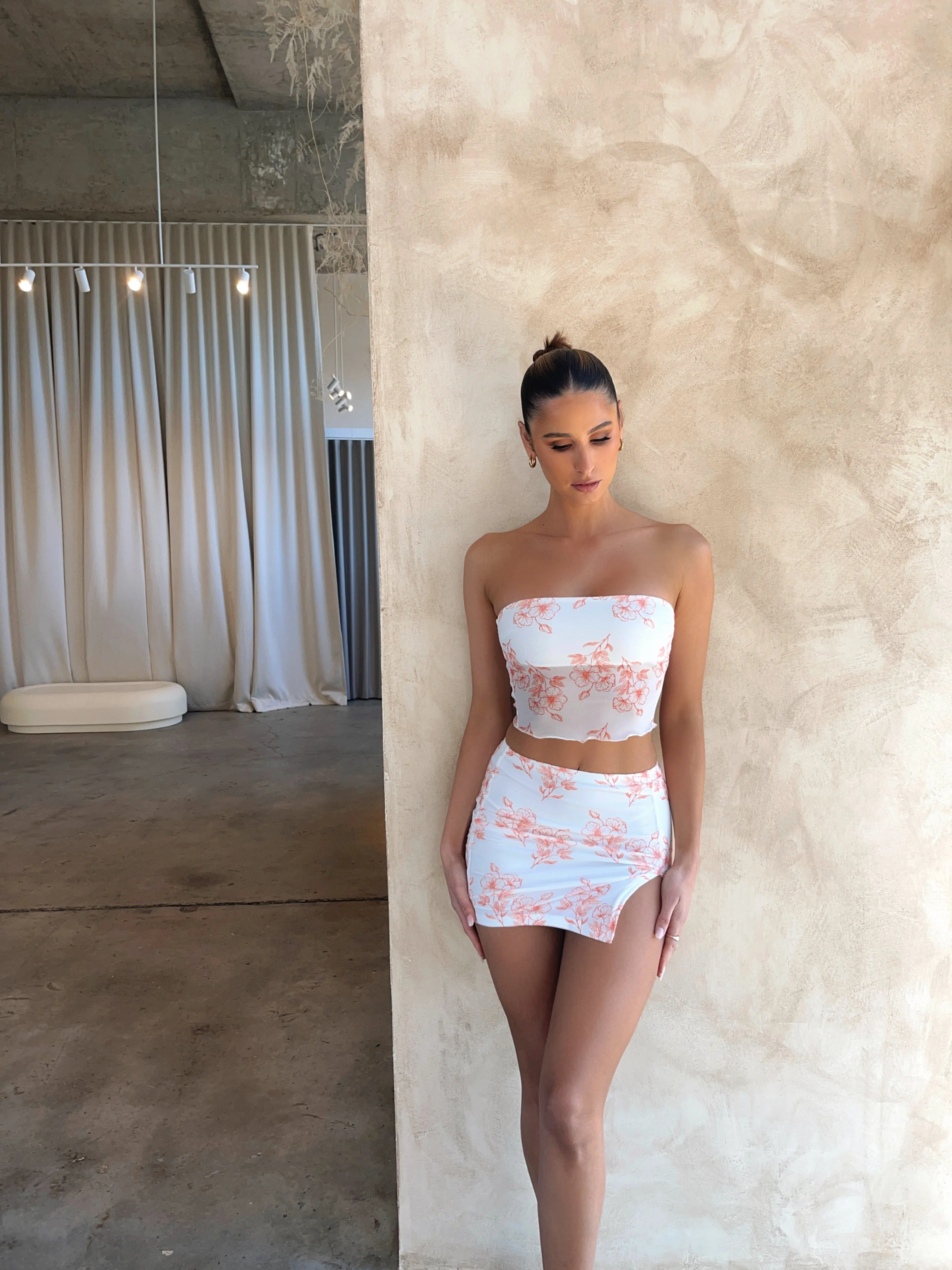 KARA MESH MINI SKIRT - Image 3