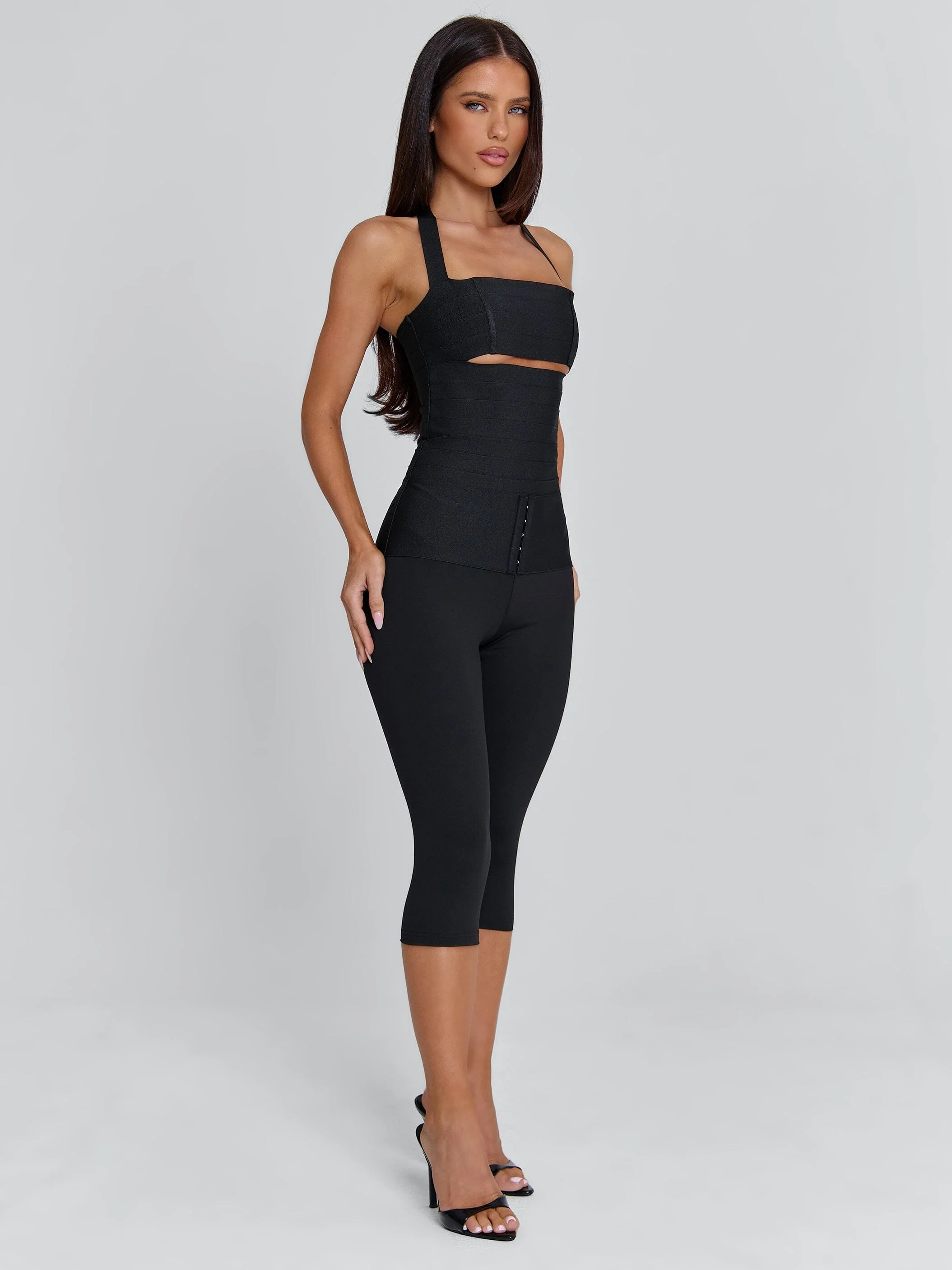KARNE CAPRI JUMPSUIT BLACK - Image 6