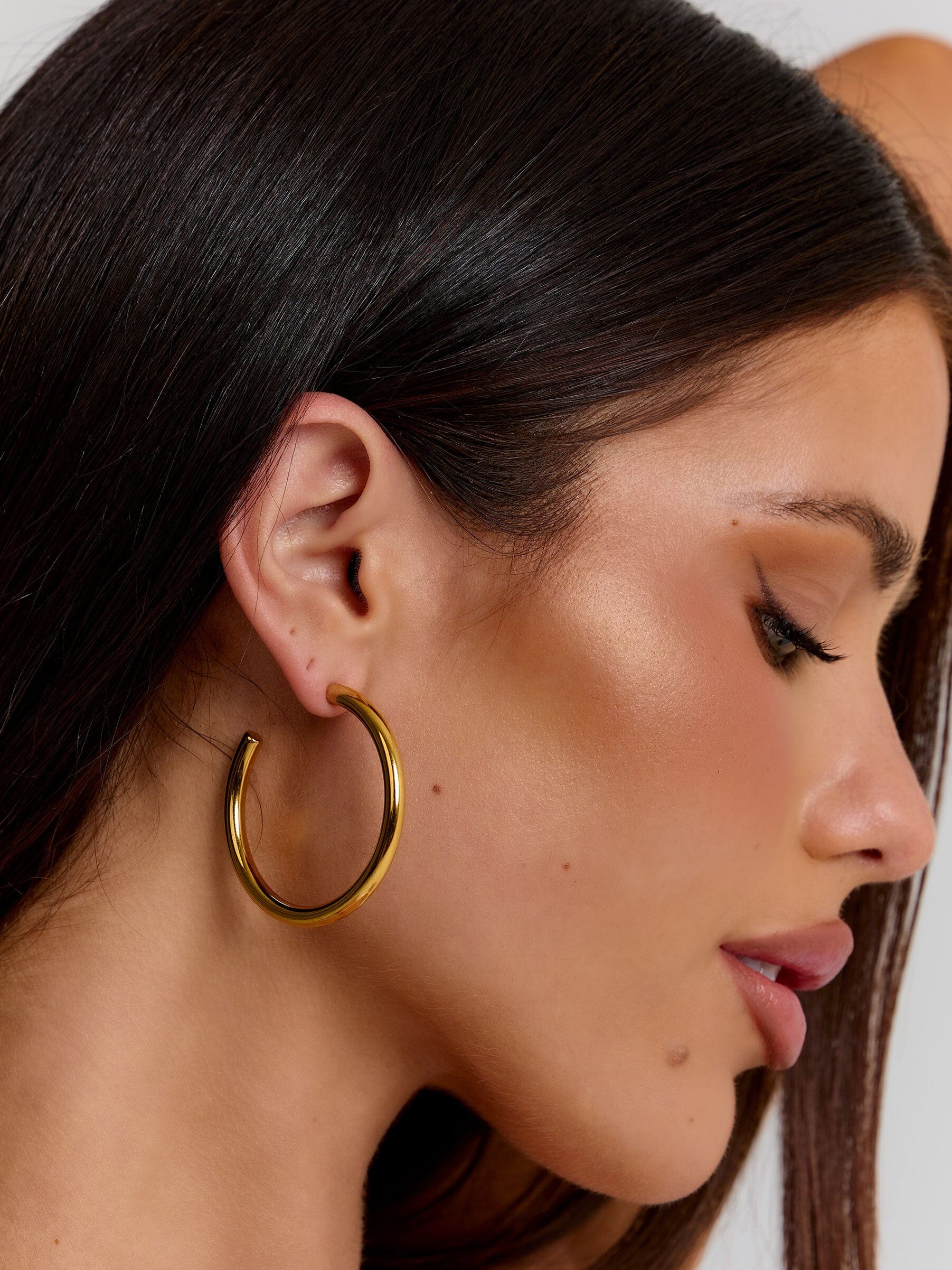 LIOR 3 PAIR EARRING SET GOLD - Image 4