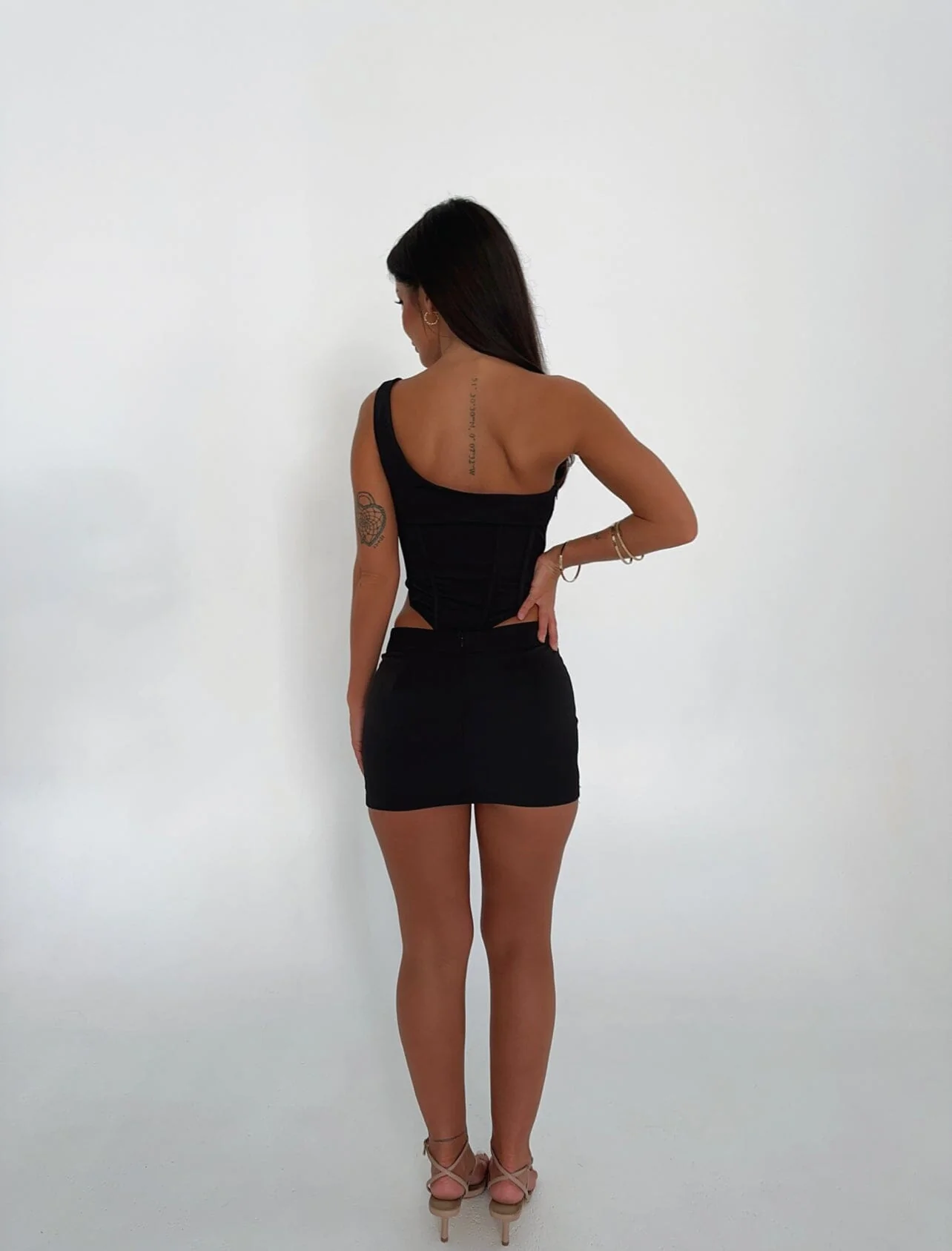 LOVINA MINI SKIRT BLACK - Image 10