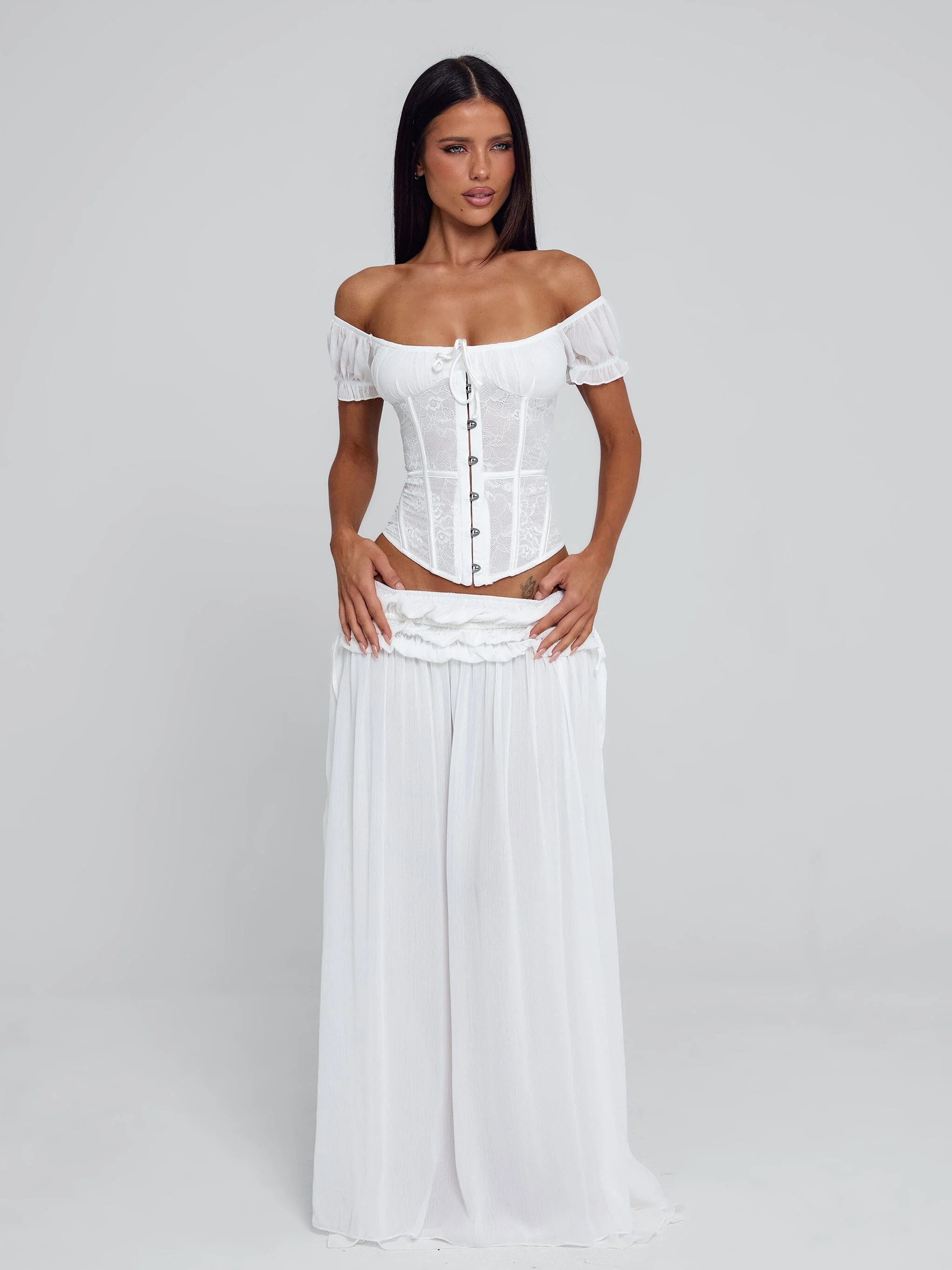 LUBELA CORSET TOP WHITE - Image 6
