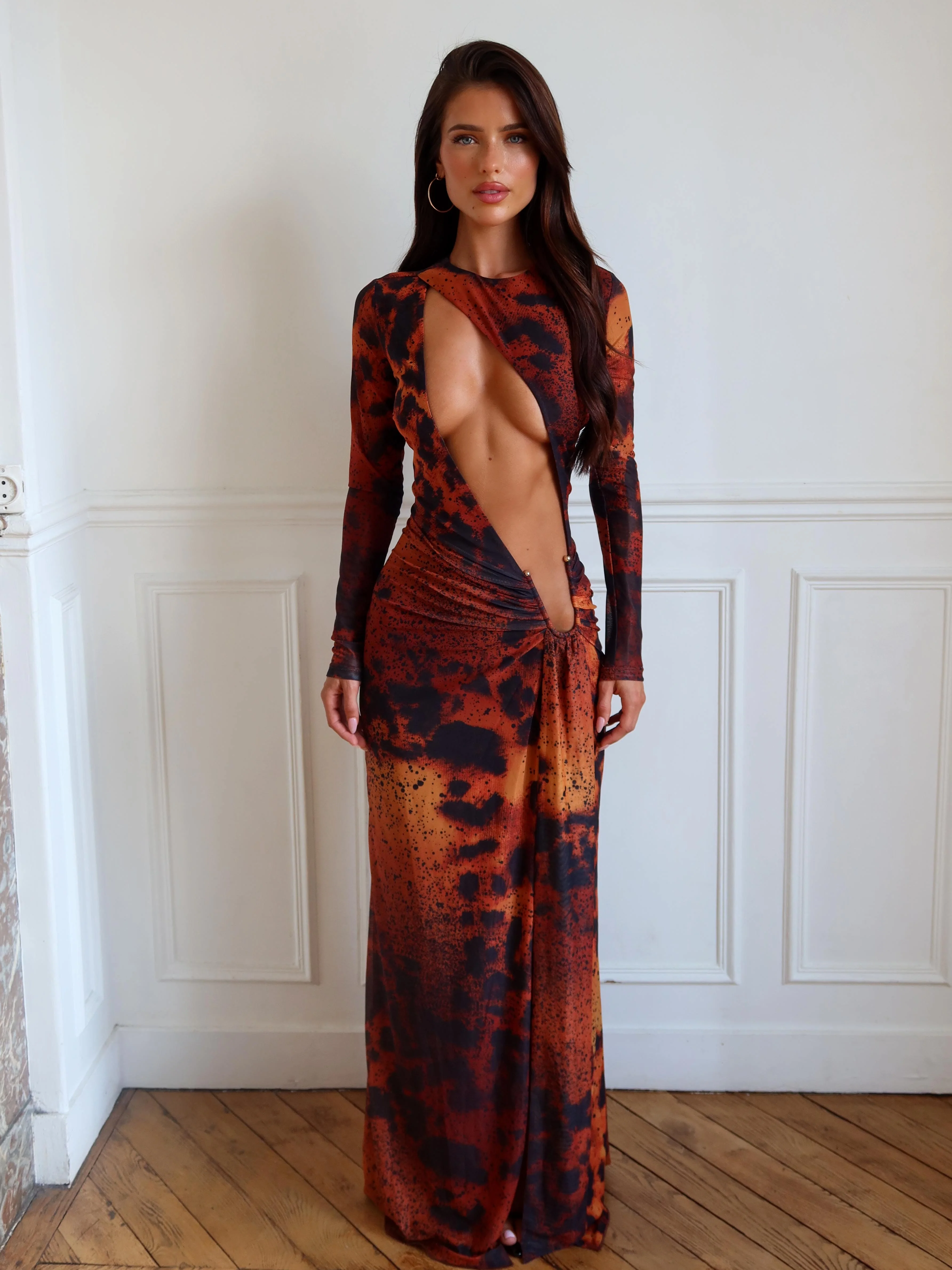 LUNELLE MAXI DRESS DENALI - Image 2