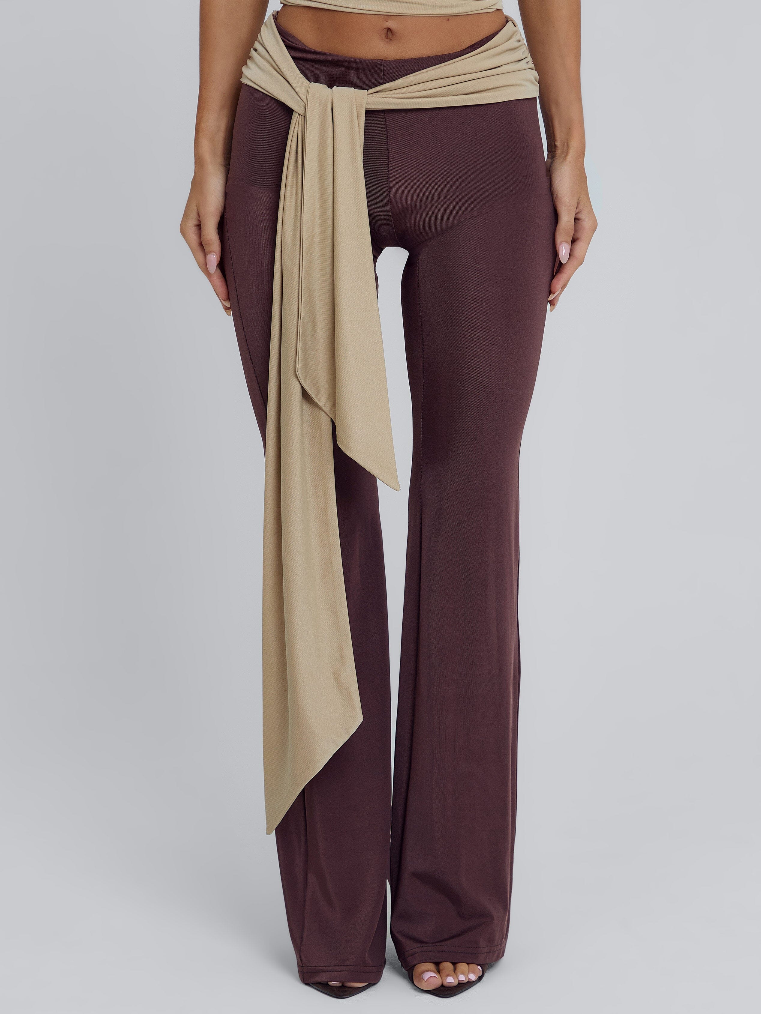 MINNA PANT BROWN TAN - Image 3