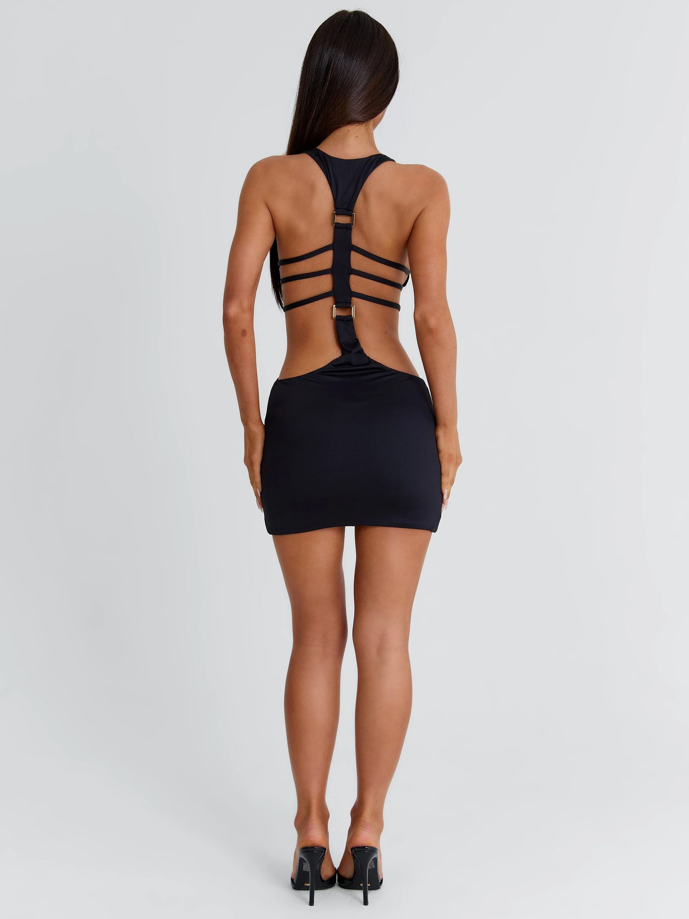 MYLEE MINI DRESS BLACK - Image 5