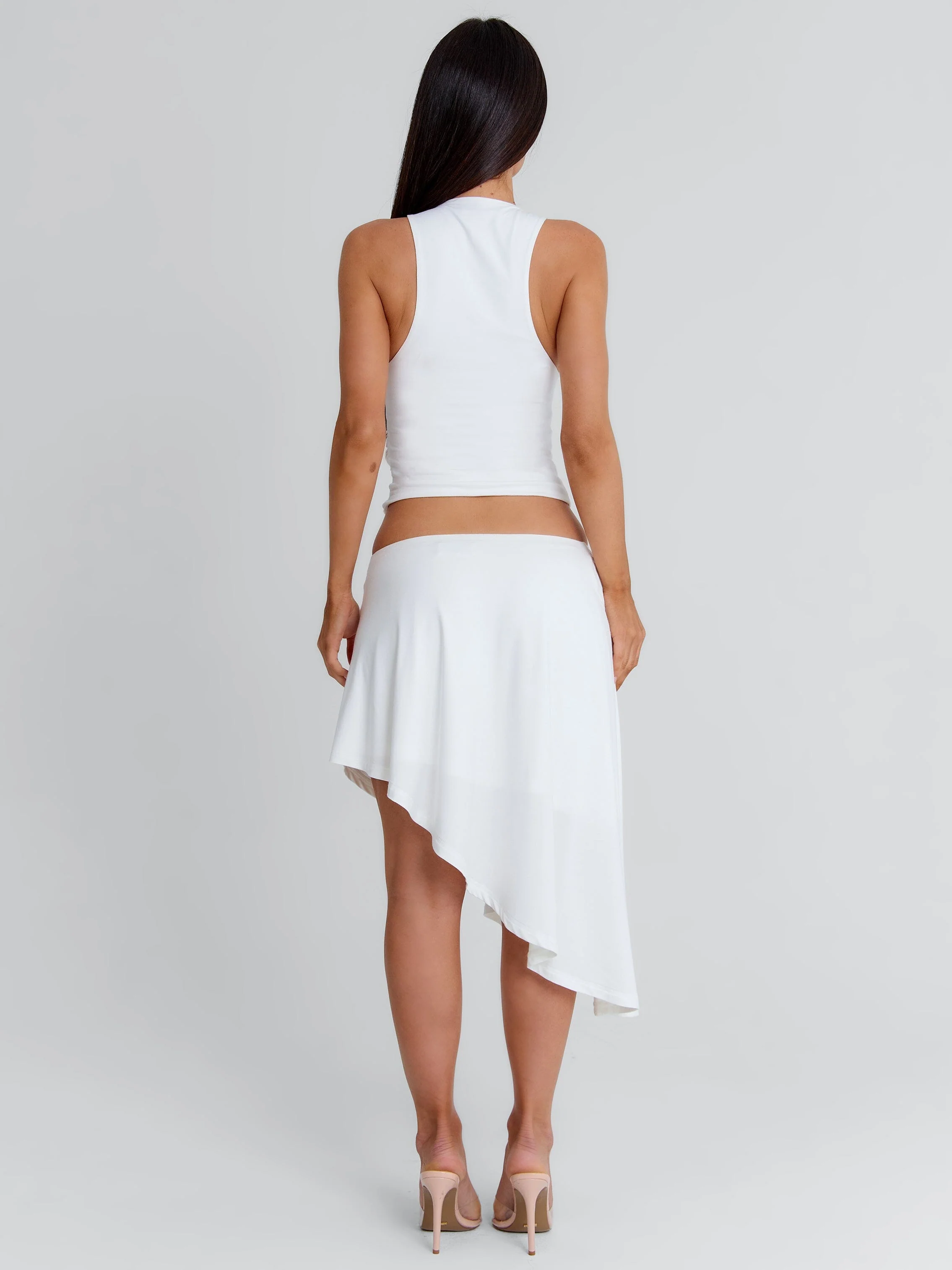 NOEMAI MIDI SKIRT WHITE - Image 4