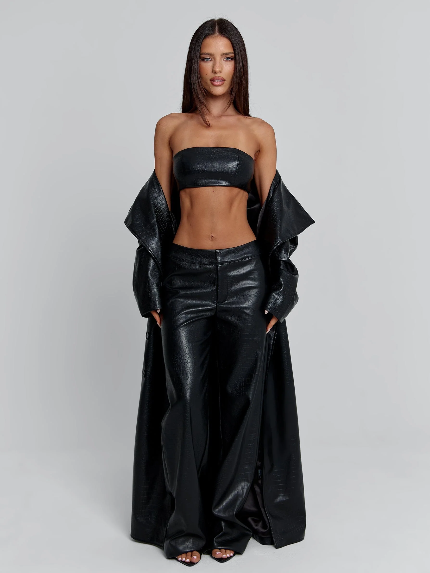 NOLITA TRENCH COAT BLACK - Image 7