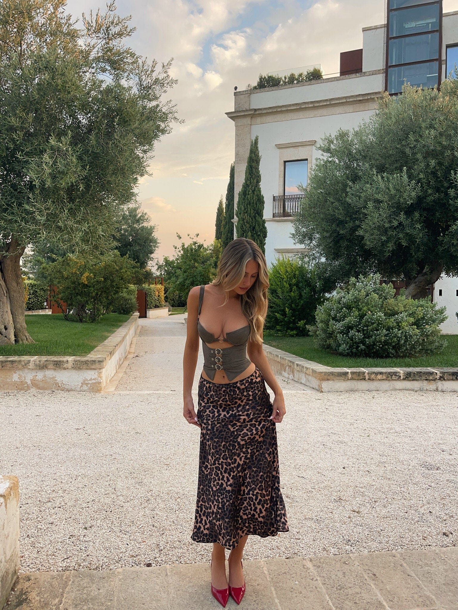 PIPPER TOP BROWN PU - Image 4