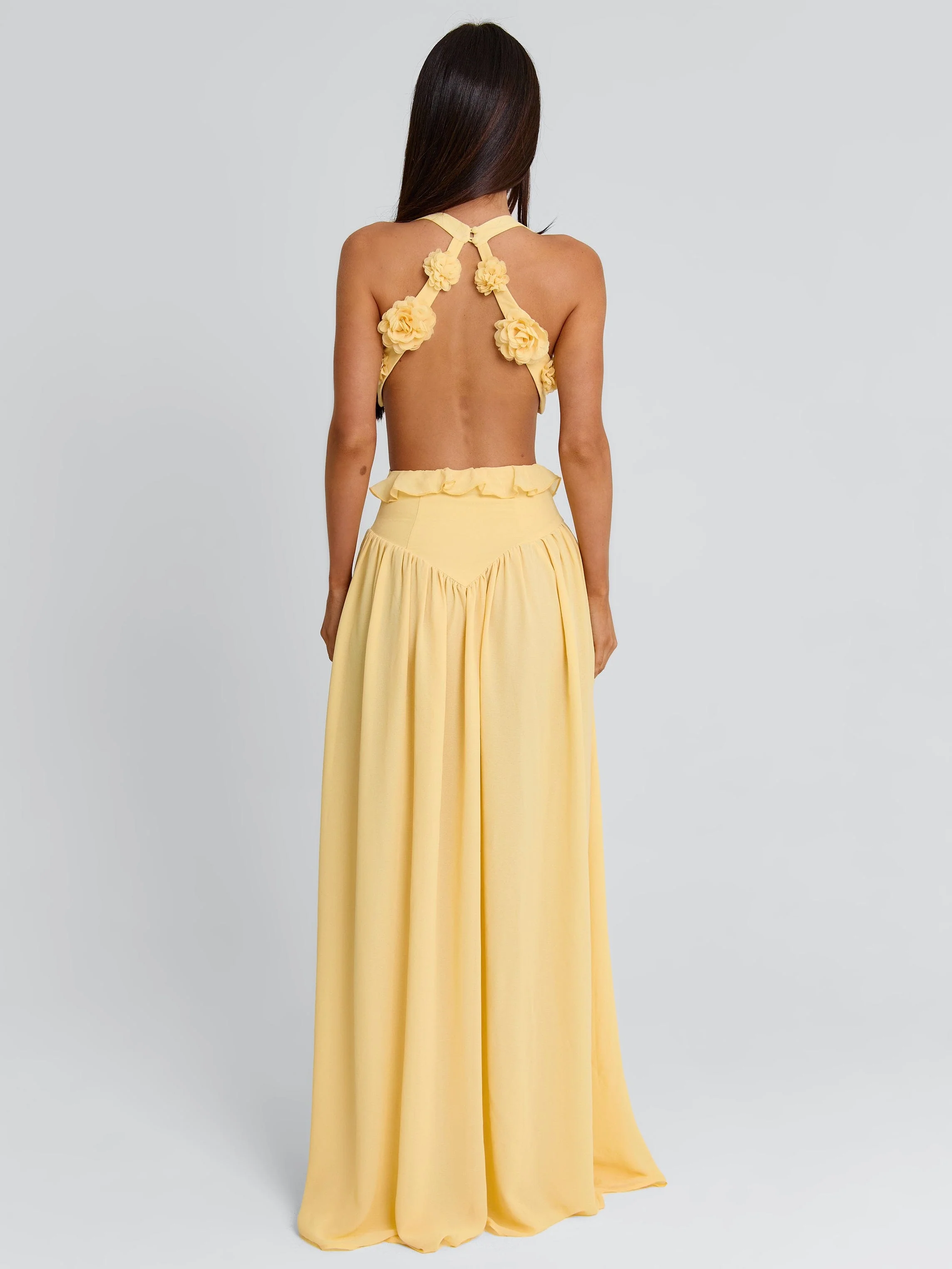 RAELYN MAXI DRESS YELLOW - Image 8