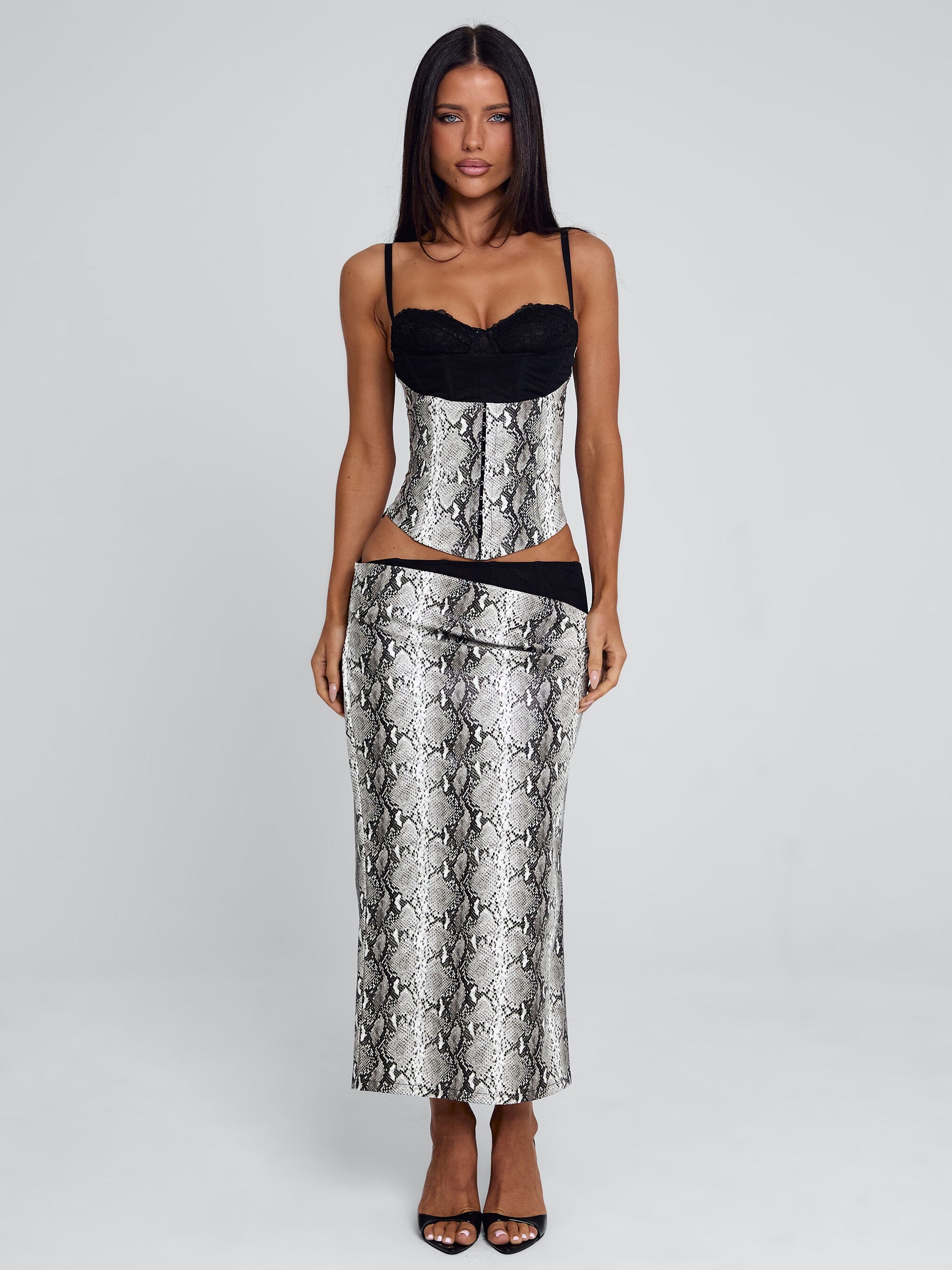 RAVELLE TOP SILVER SNAKE - Image 2