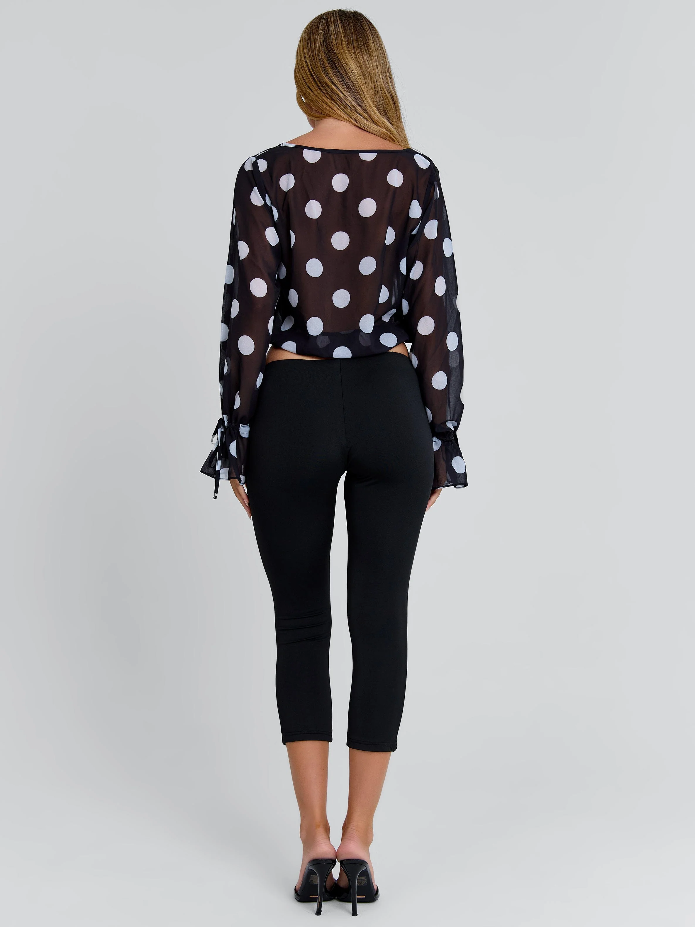 REVI TOP BLACK POLKA DOT - Image 6
