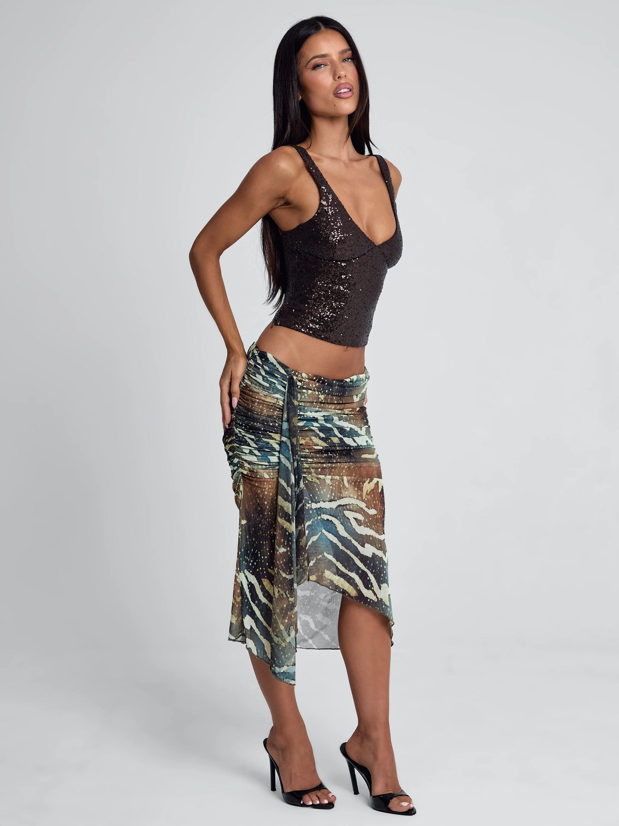 ROEI MIDI SKIRT MOJAVE - Image 4