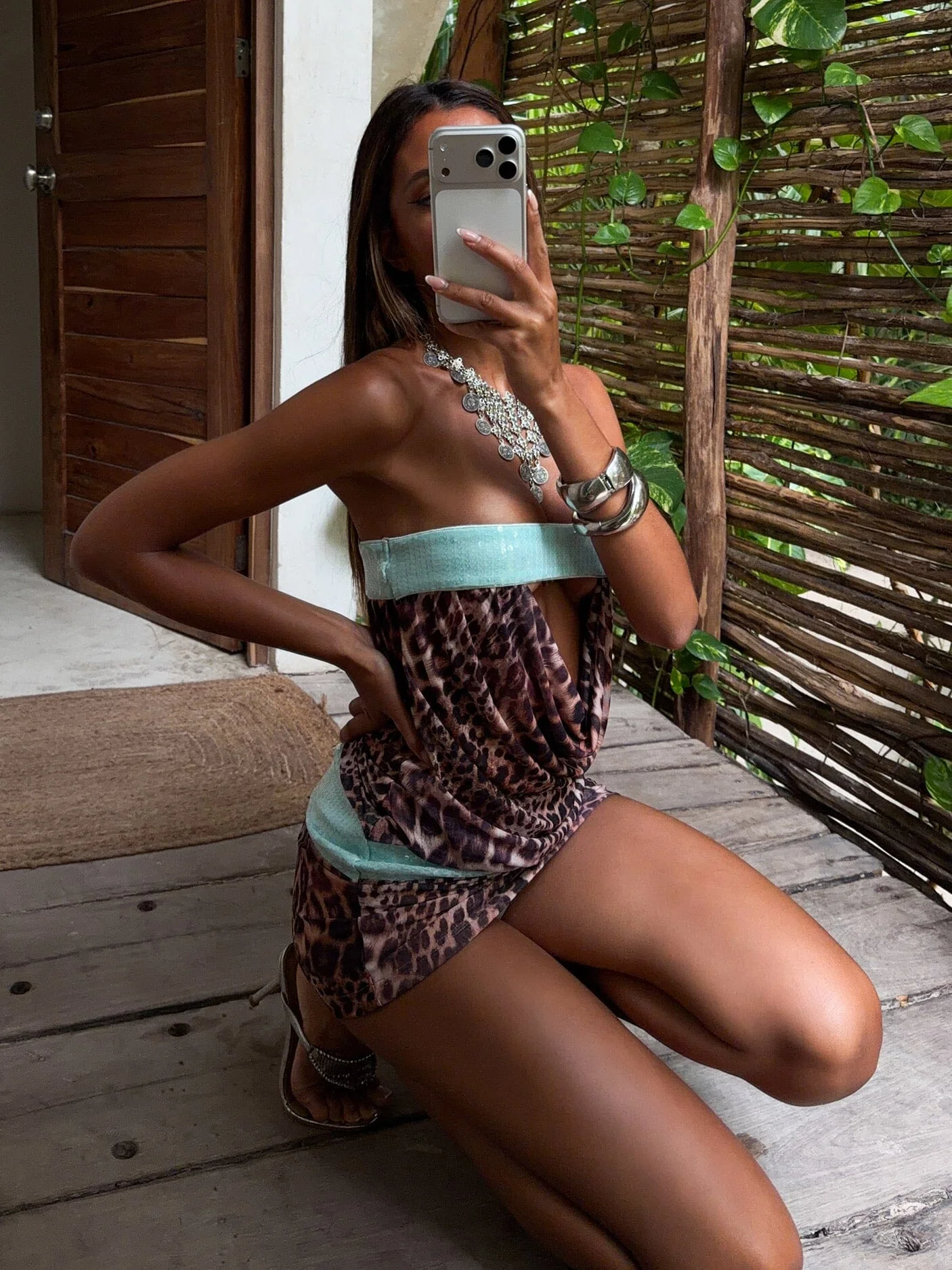 ROEWAI MINI DRESS MIDNIGHT HAZE - Image 7