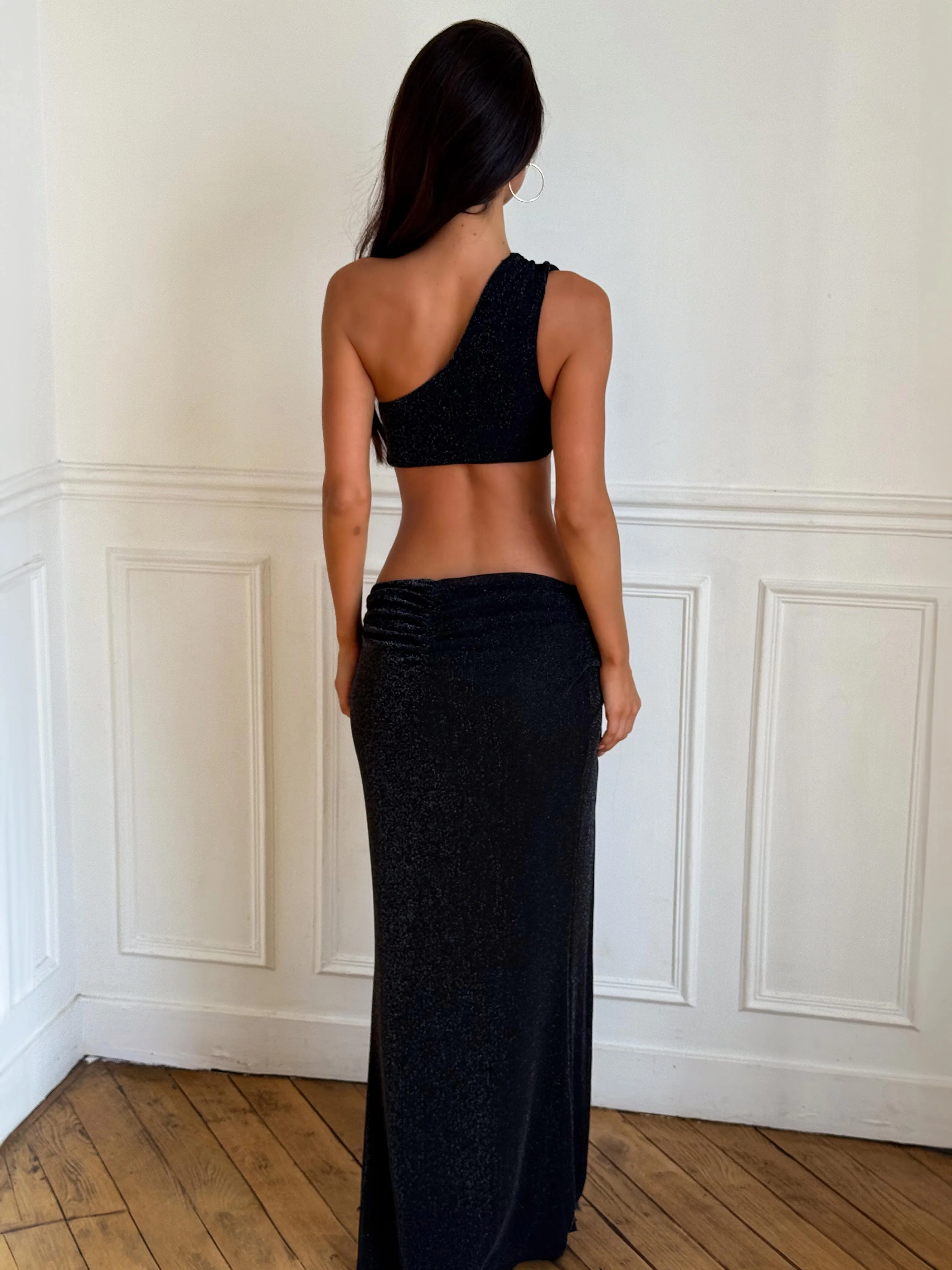 ROSALIEN MAXI DRESS BLACK - Image 6