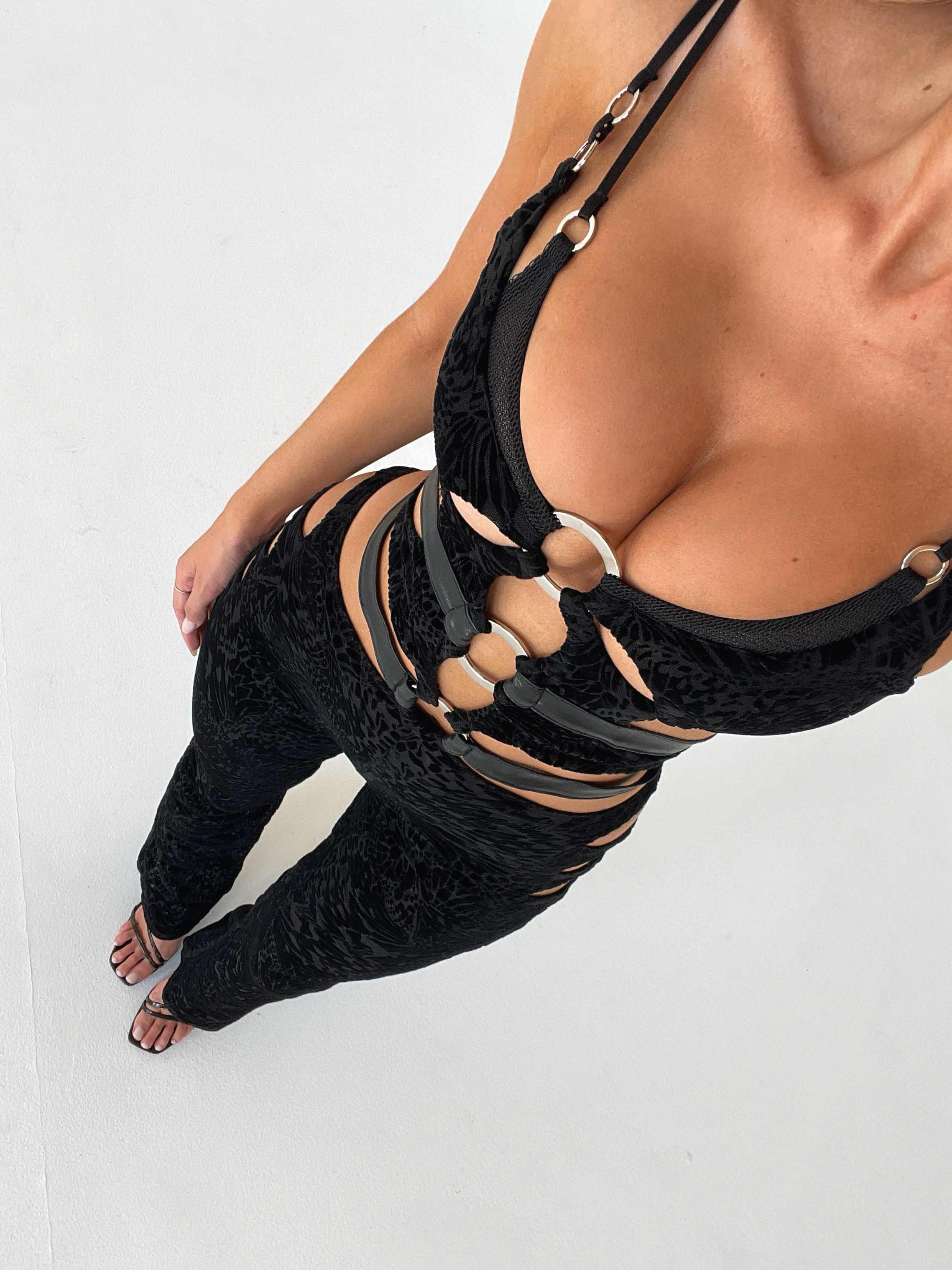 ROUX JUMPSUIT BLACK - Image 2