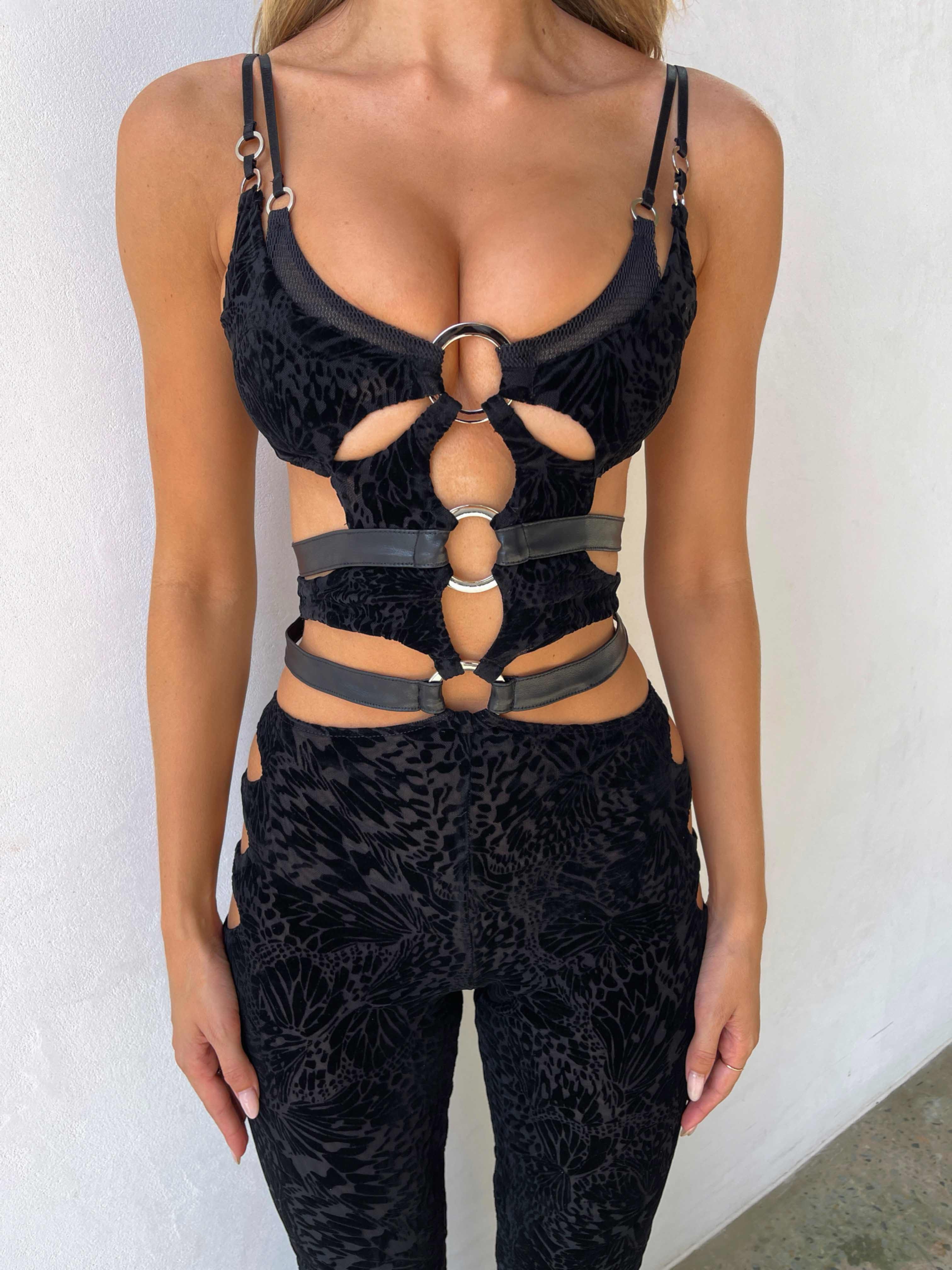 ROUX JUMPSUIT BLACK - Image 5