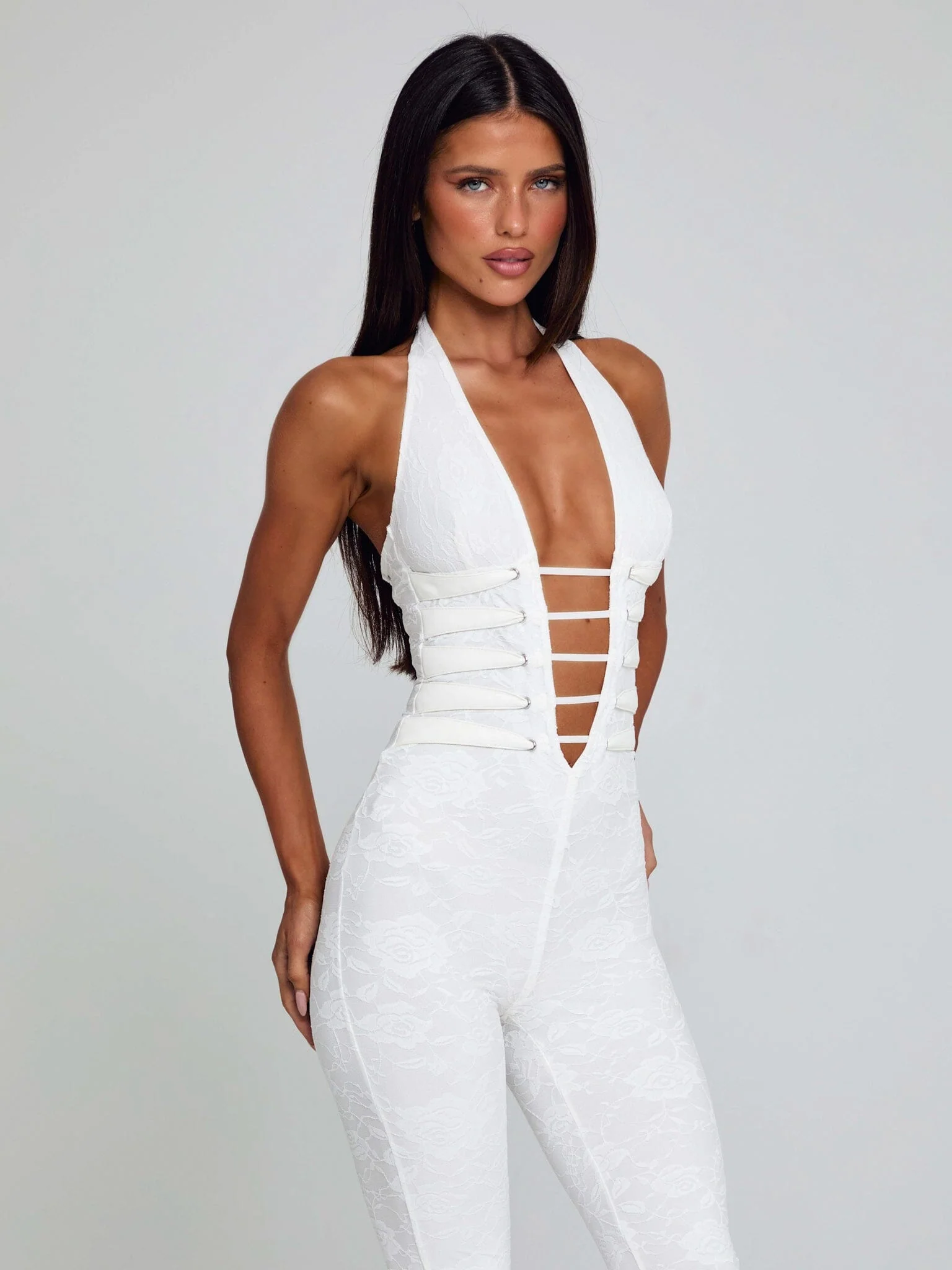 SAWYER JUMPSUIT WHITE - Image 2