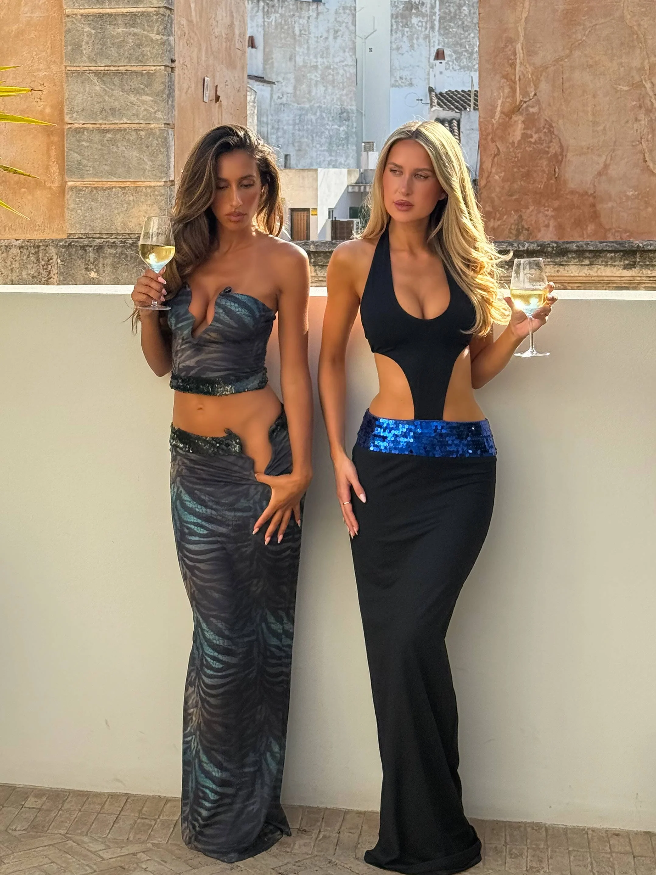 SERAPHONE MAXI DRESS BLACK - Image 5