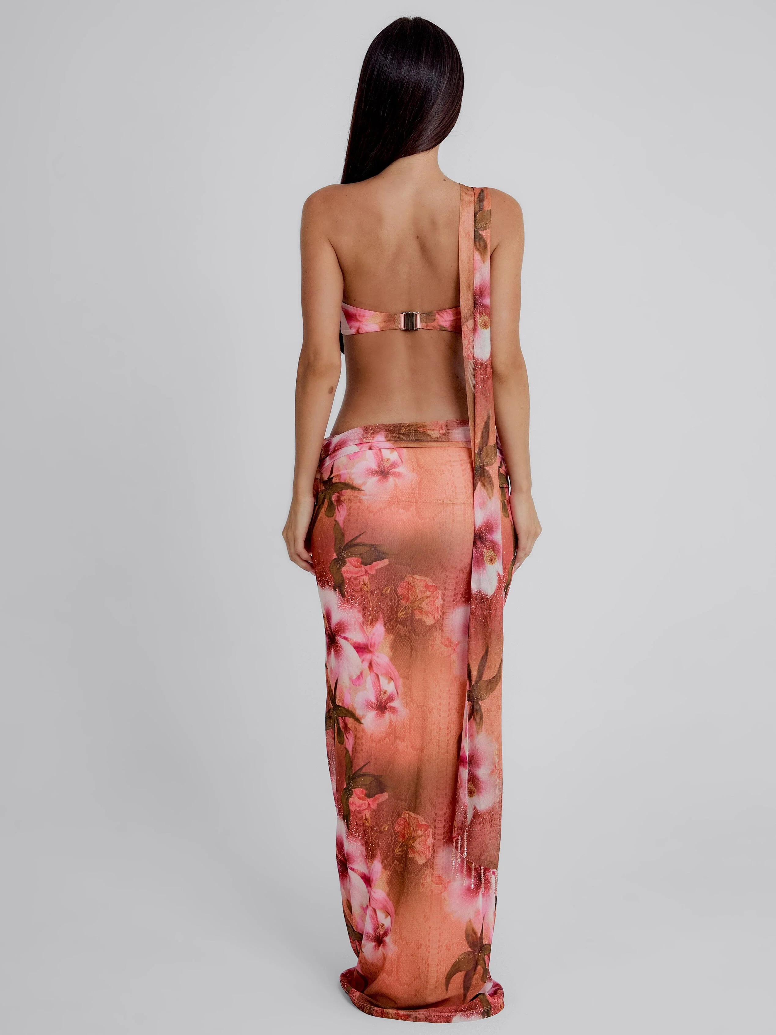 SEREIA MAXI DRESS KINSEA PEACH - Image 7