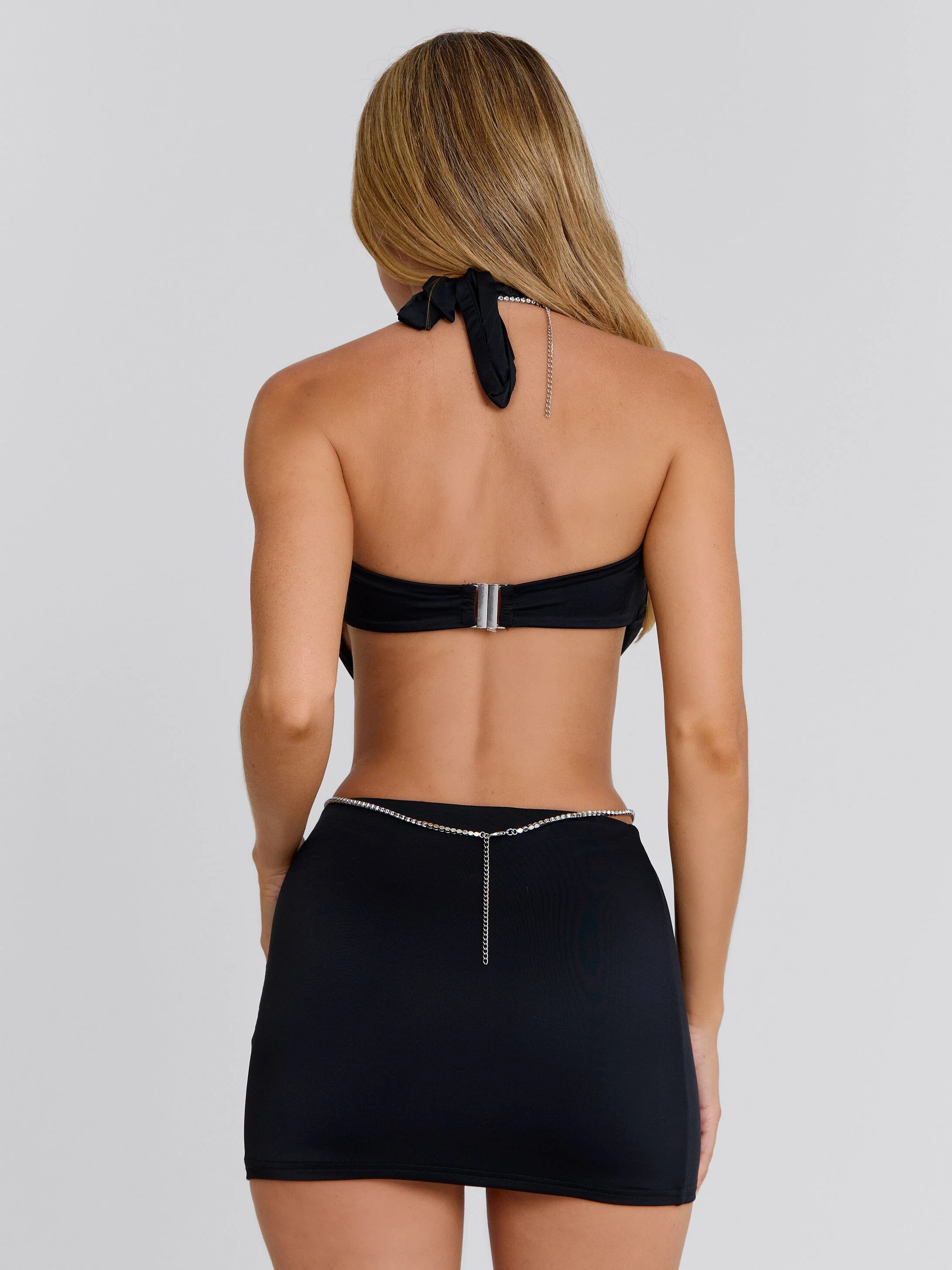 SIENENA MINI DRESS BLACK - Image 7