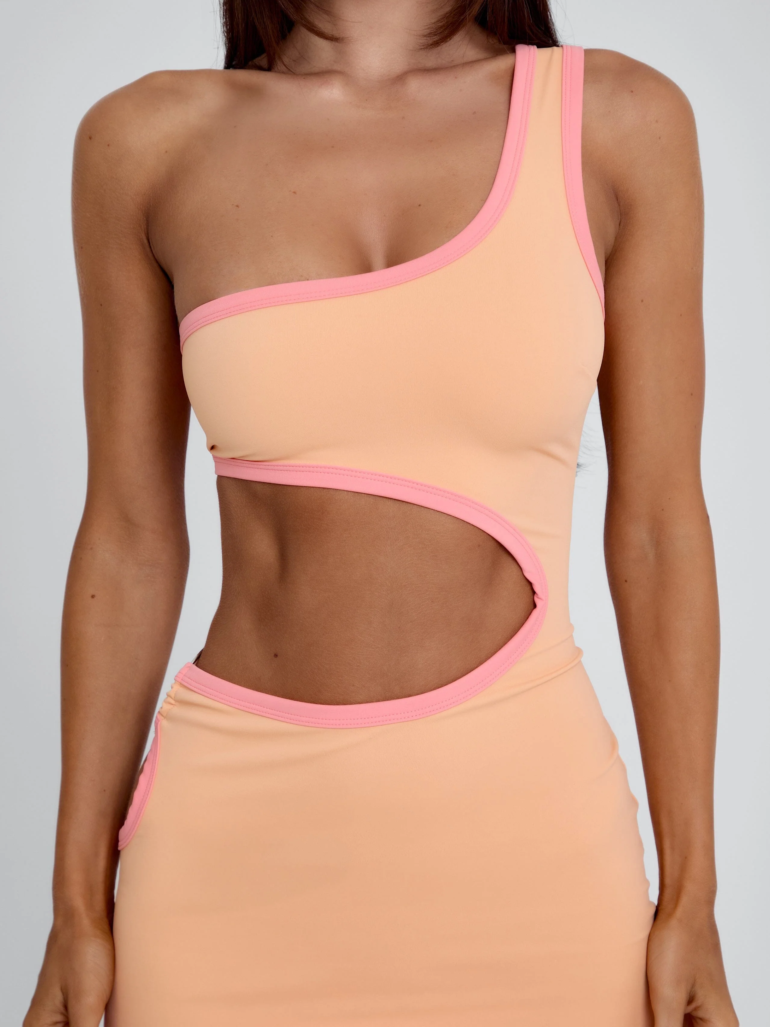 SUSANNA MINI DRESS ORANGE - Image 7