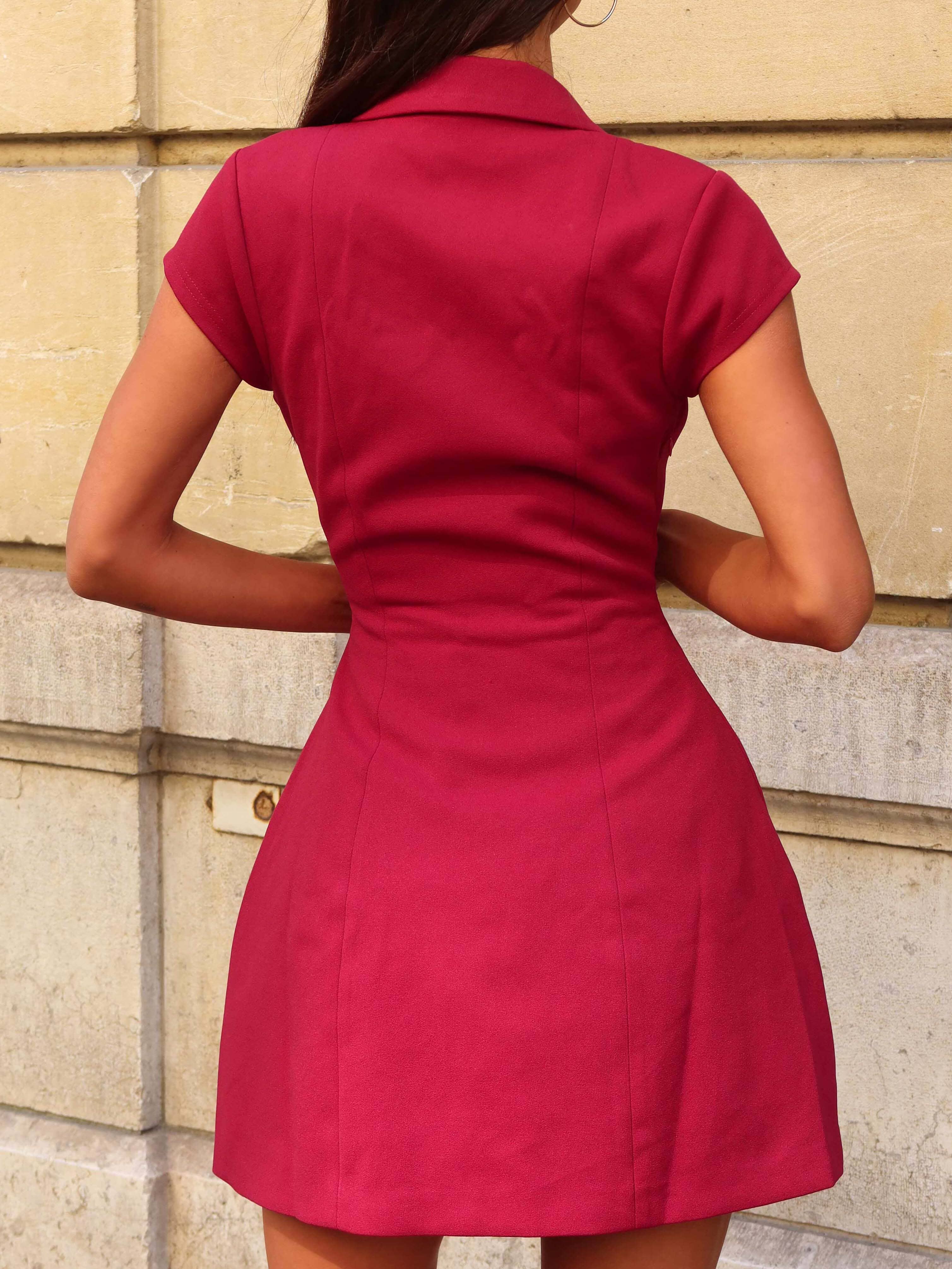 TUTU MINI DRESS RED - Image 5
