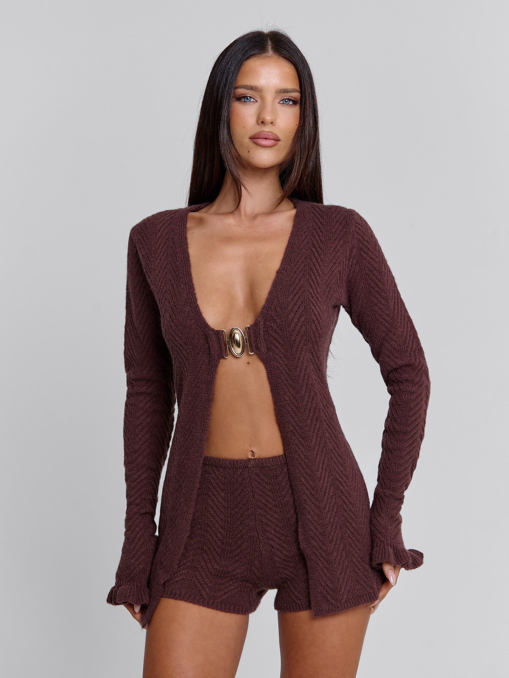 VELMA SHORTS CHOCOLATE - Image 2