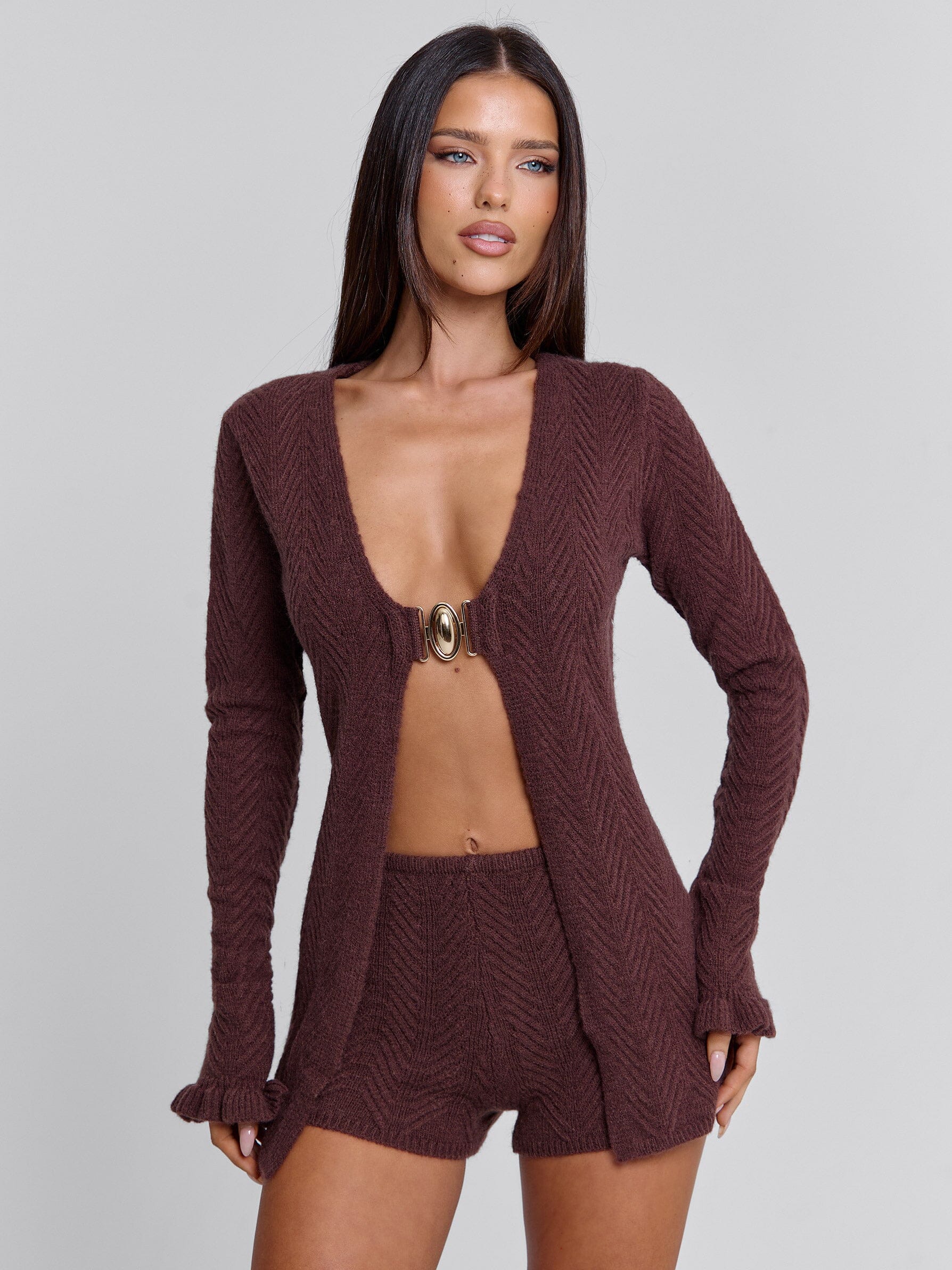 VELMA SHORTS CHOCOLATE - Image 6